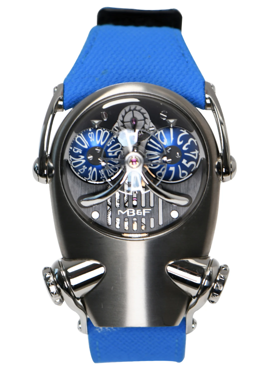 HM10 Horological Machine Bulldog (Reference 100.TL.BL). A 54mm titanium