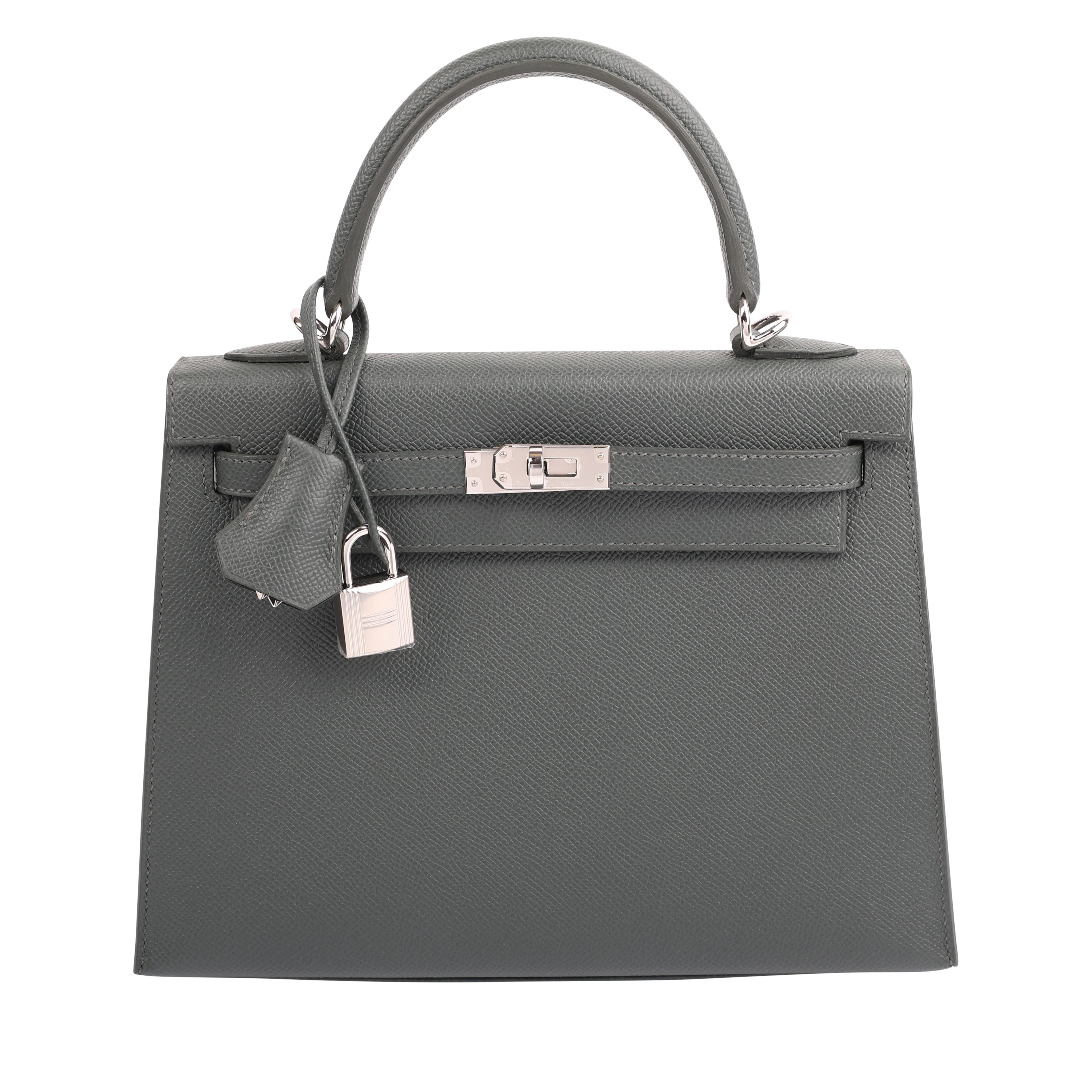 Vert Mangrove Epsom Sellier Kelly 25 Palladium Hardware, 2025