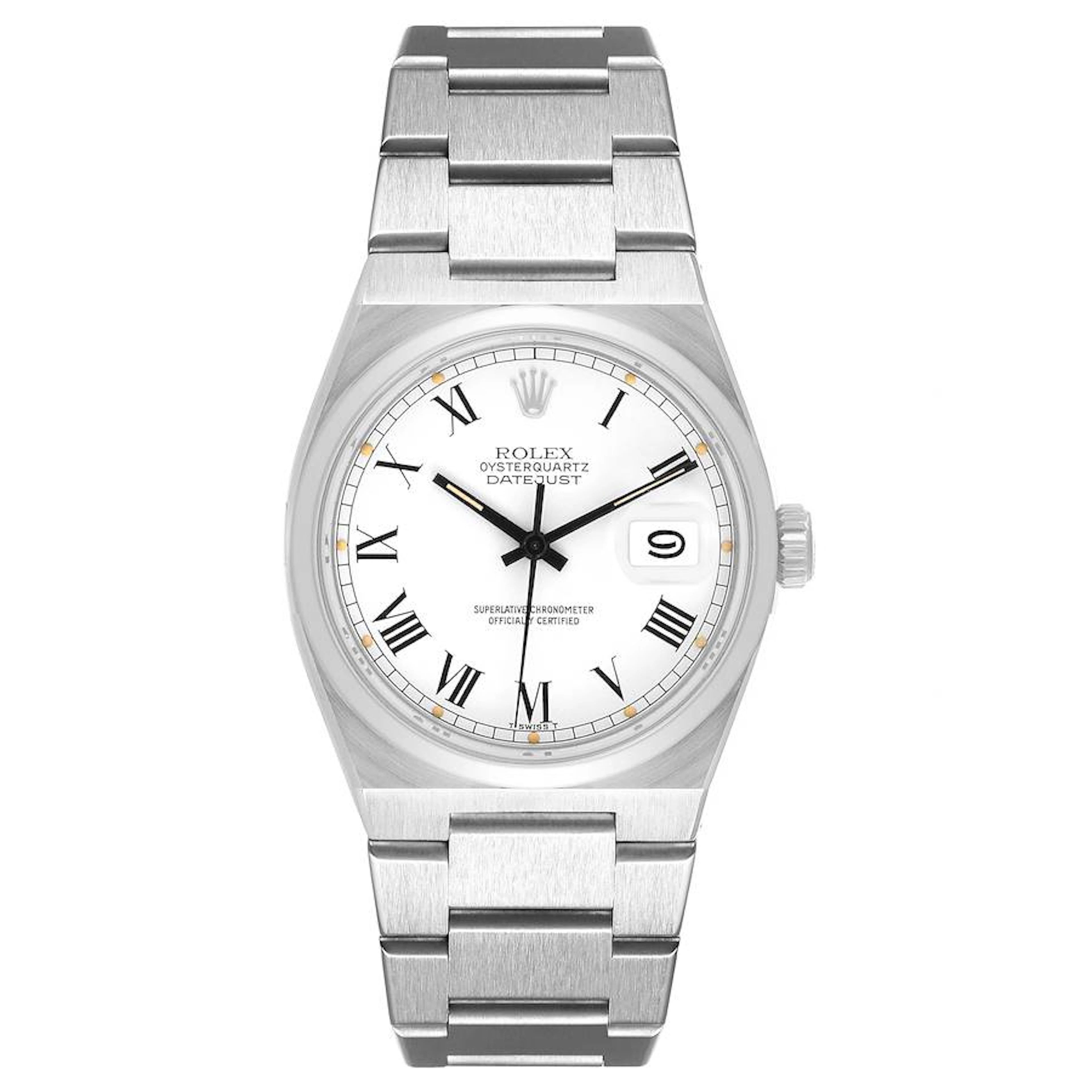 Datejust Oysterquartz 'Buckley' Dial (Reference 17000). A 36mm stainless