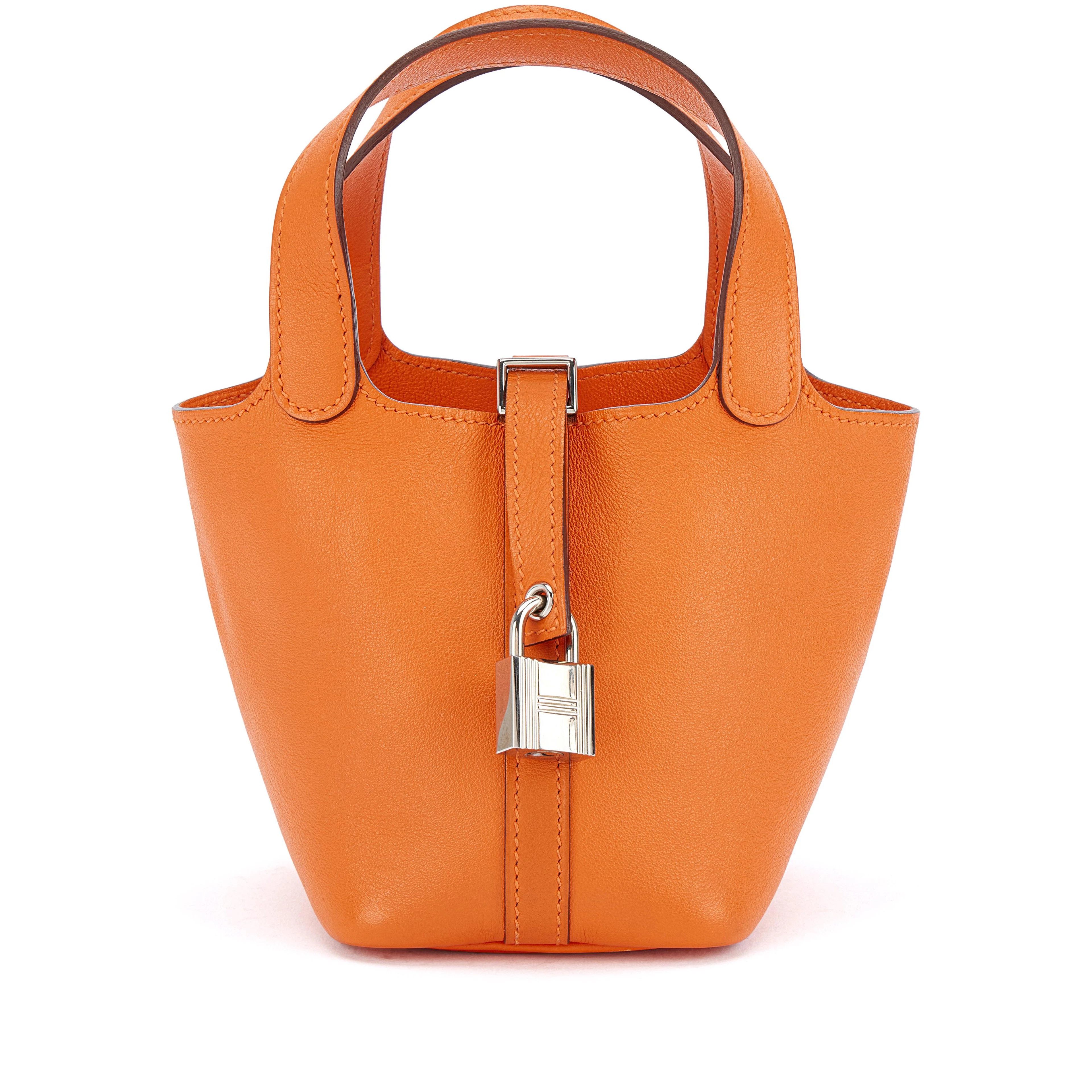 Orange Swift Micro Picotin Lock 14 Palladium Hardware, 2010