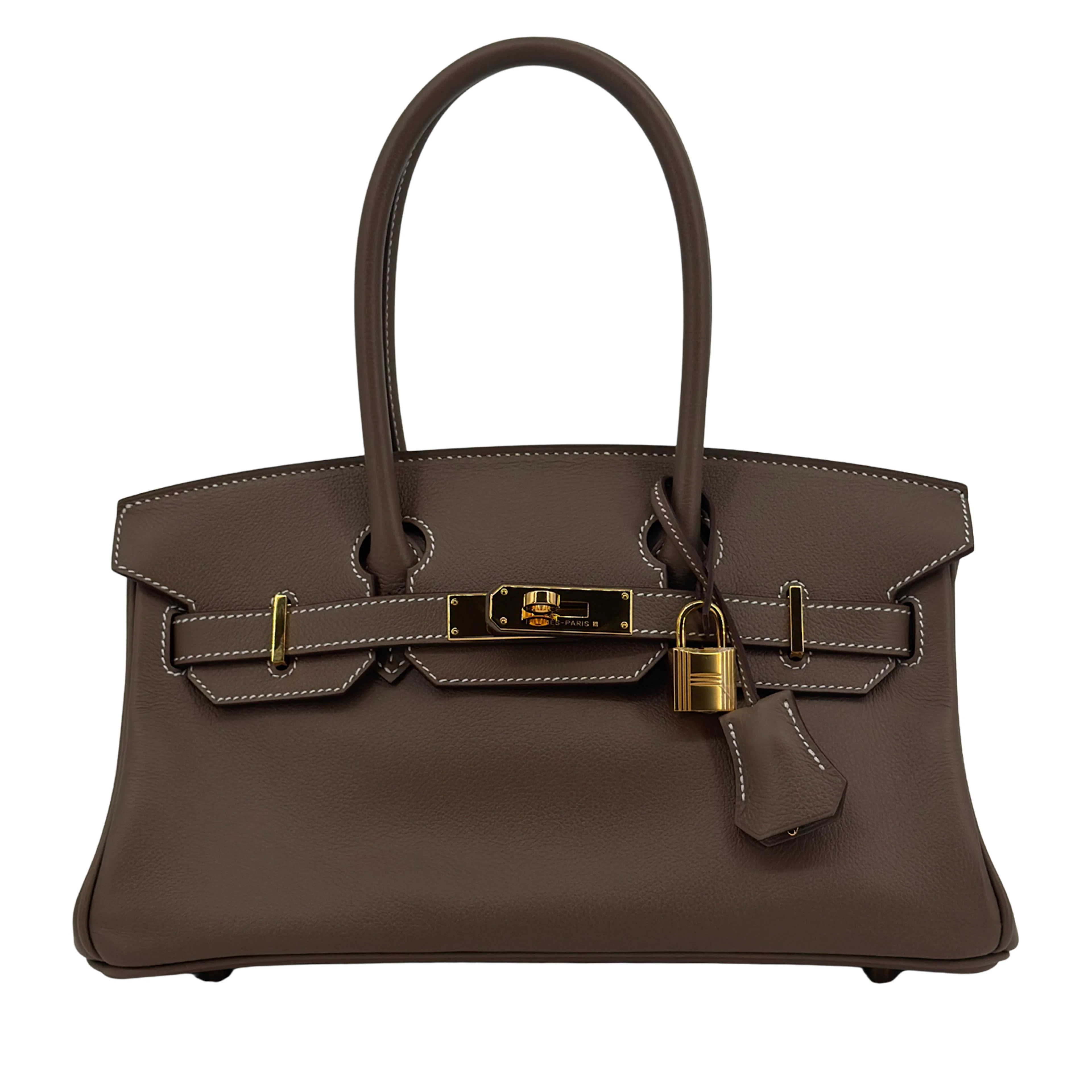 Etoupe Evercolor Shoulder Birkin 29 Gold Hardware, 2025
