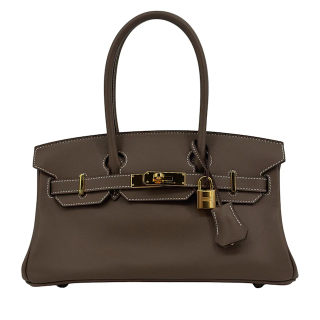 Etoupe Evercolor Shoulder Birkin 29 Gold Hardware, 2025