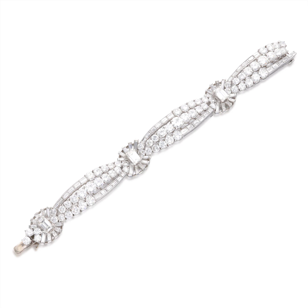 Platinum and Diamond Bracelet