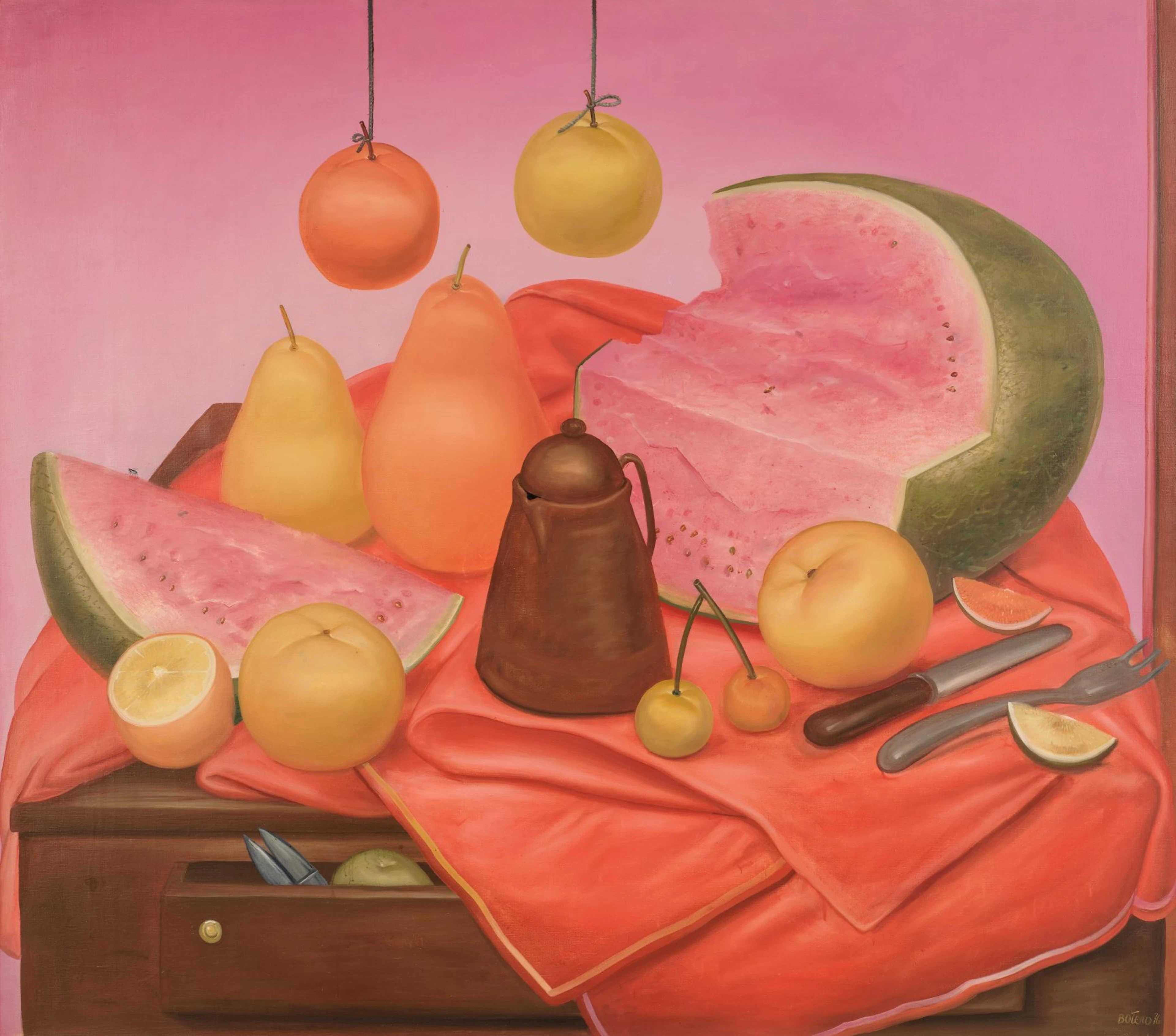 Still Life with Watermelon