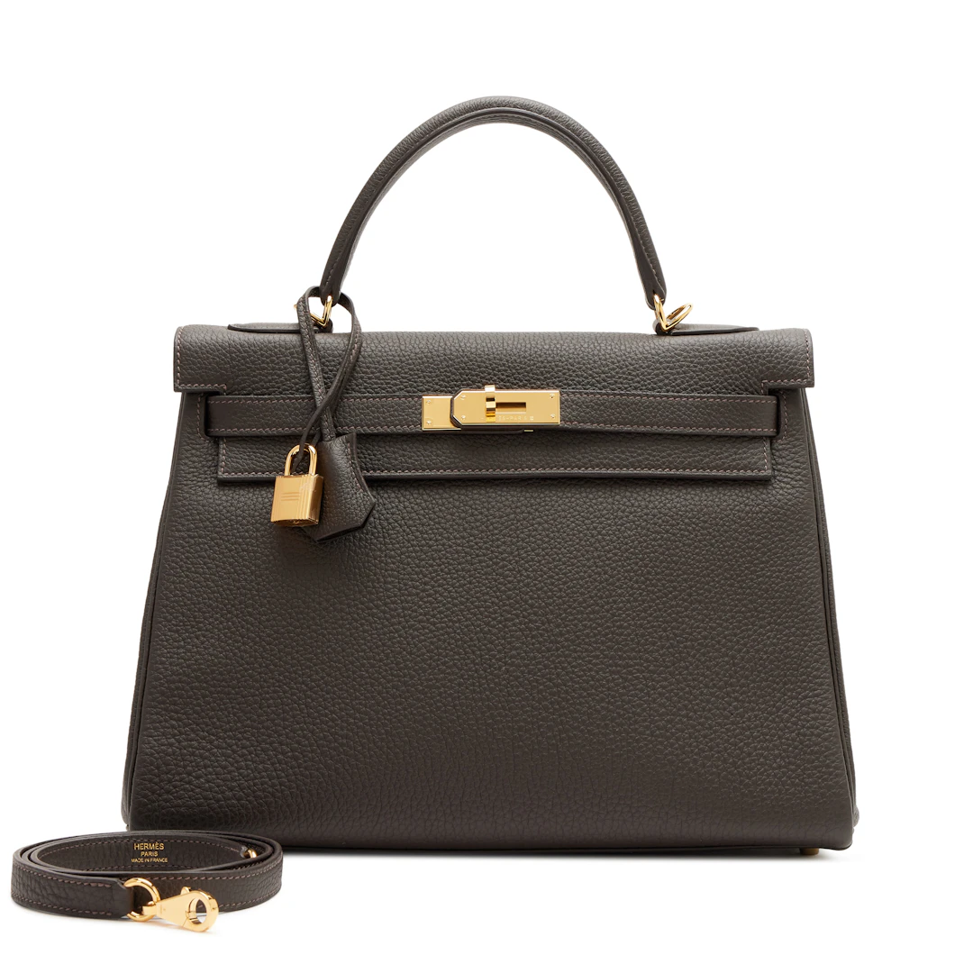 Ebene Togo Retourne Kelly 32 Gold Hardware, 2025