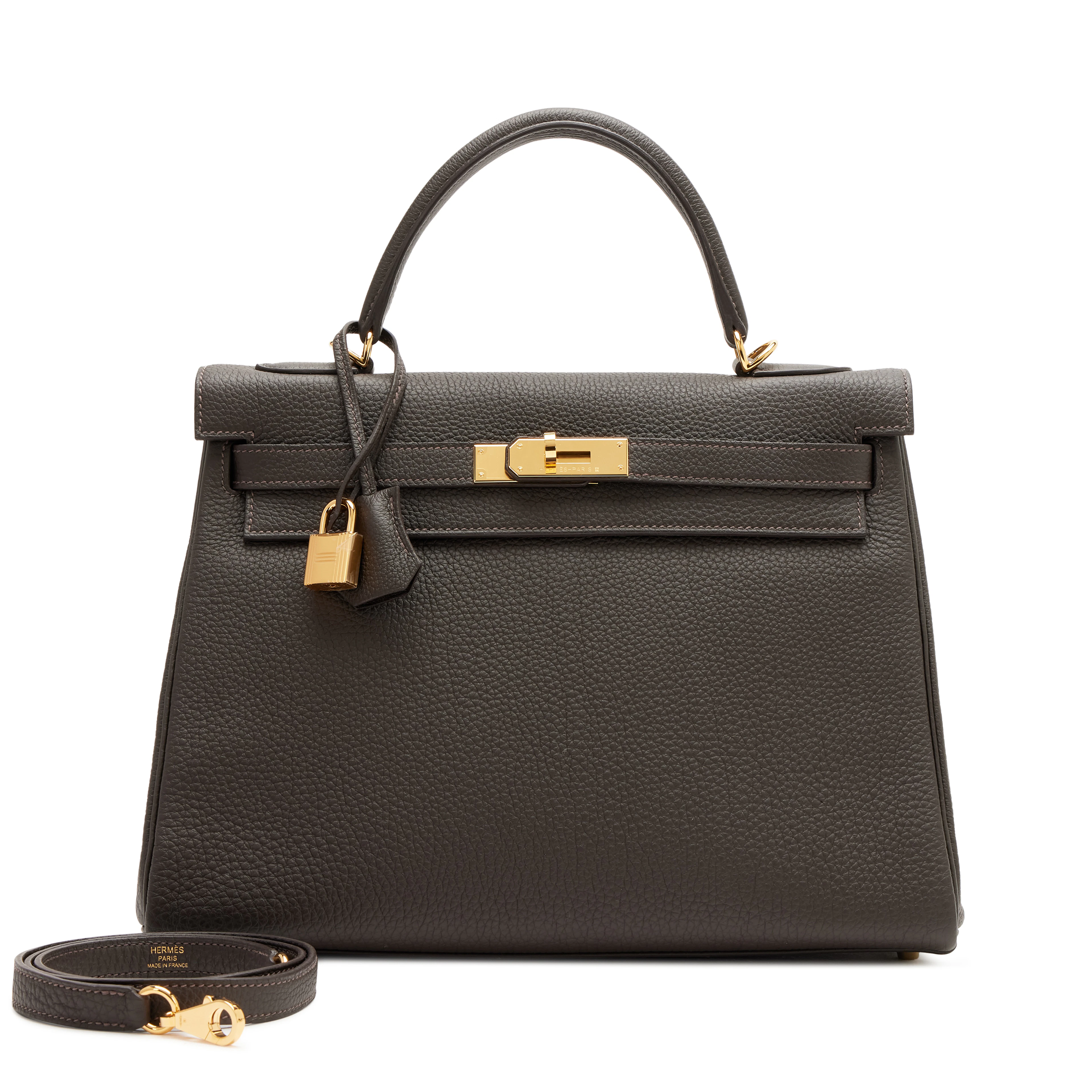 Ebene Togo Retourne Kelly 32 Gold Hardware, 2025