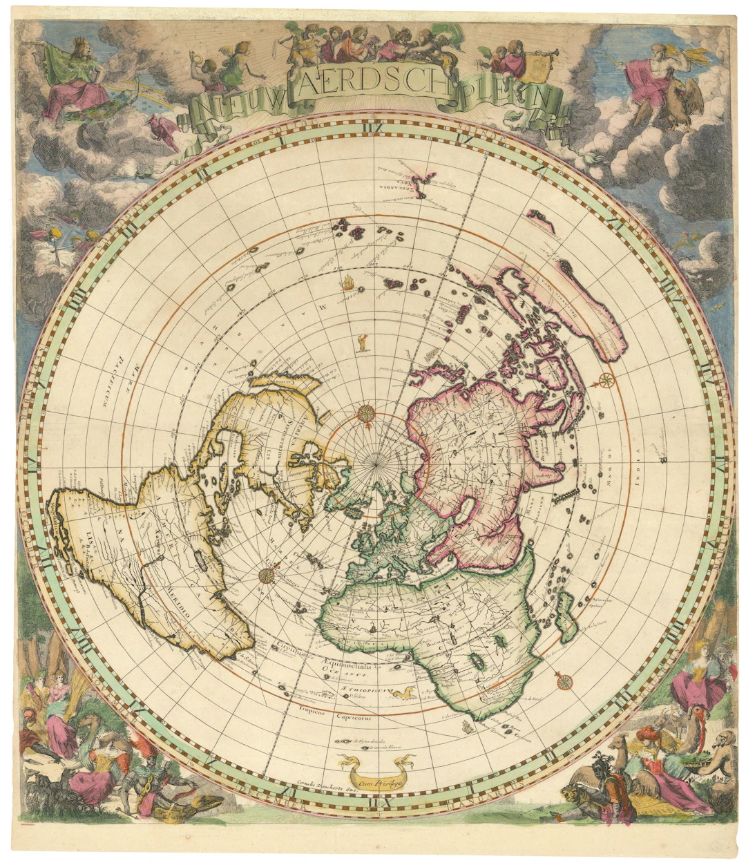 Dutch Map of the World