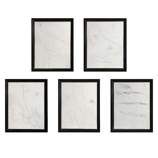 Five Prints from Journal d'un Graveur