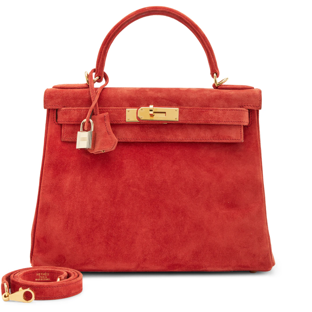 Rouge Vif Doblis Retourne Kelly 28 Gold Hardware, 2004