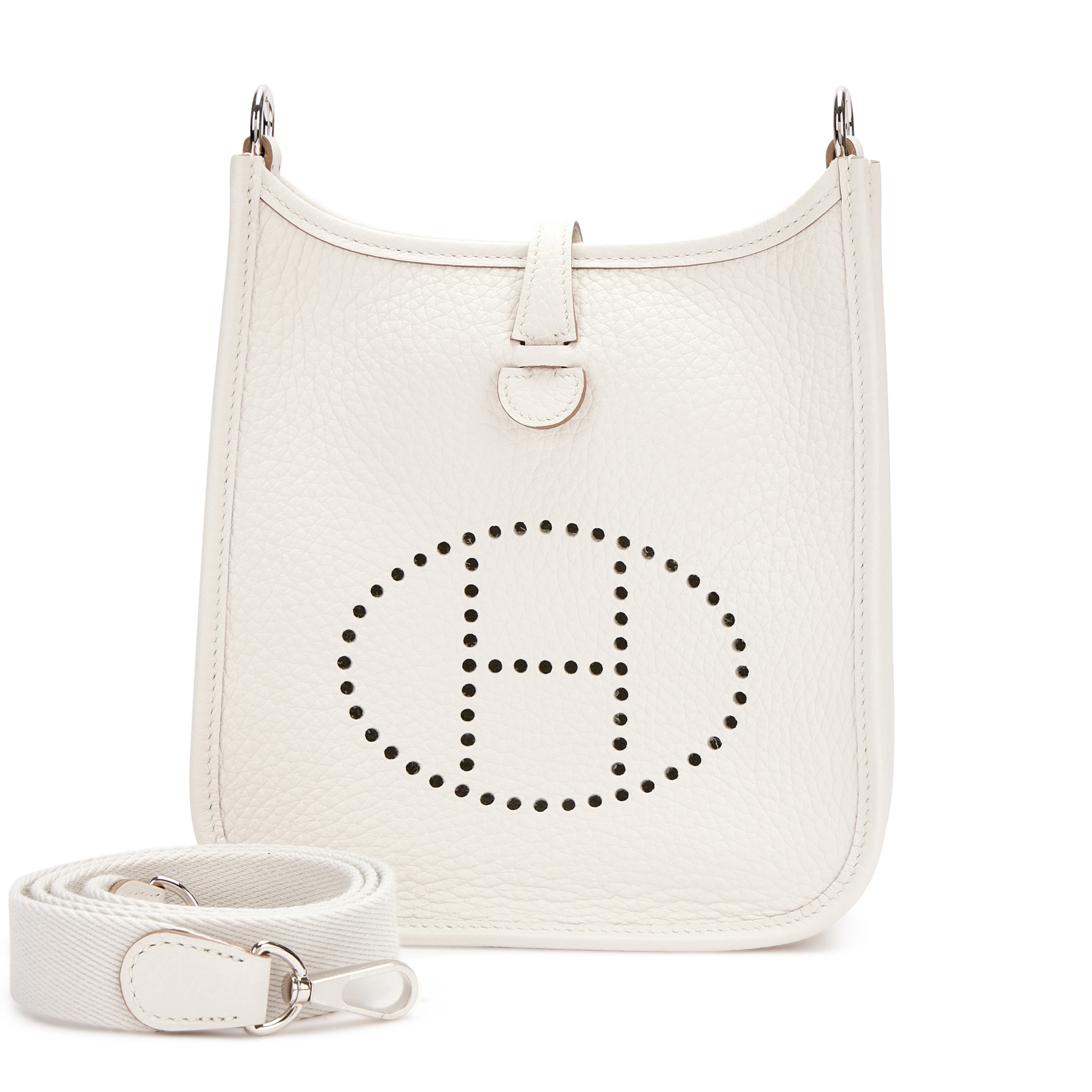 Gris Pale Clemence Mini Evelyne II TPM 16 Palladium Hardware, 2024
