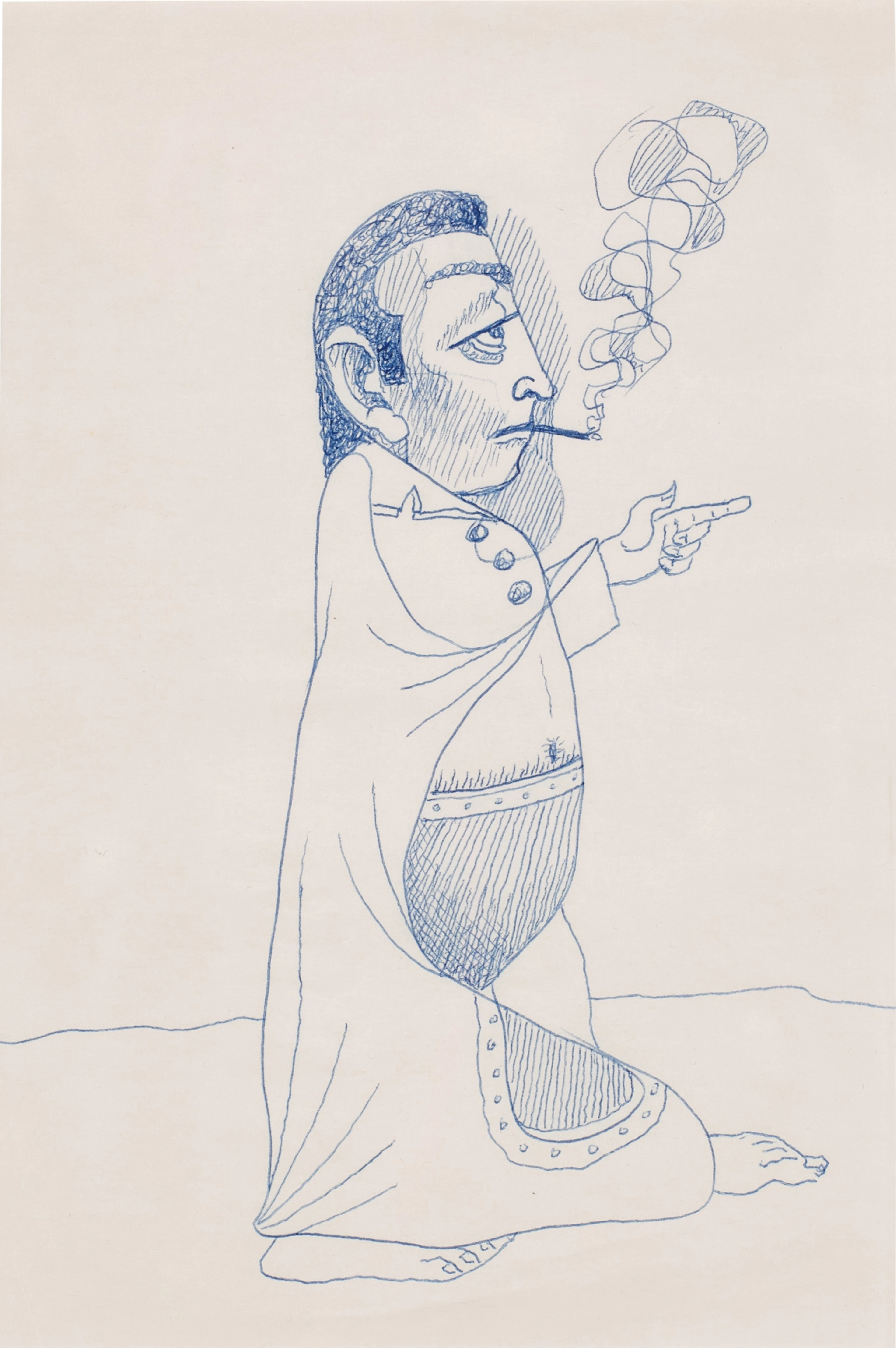 Untitled (Smoking Man)