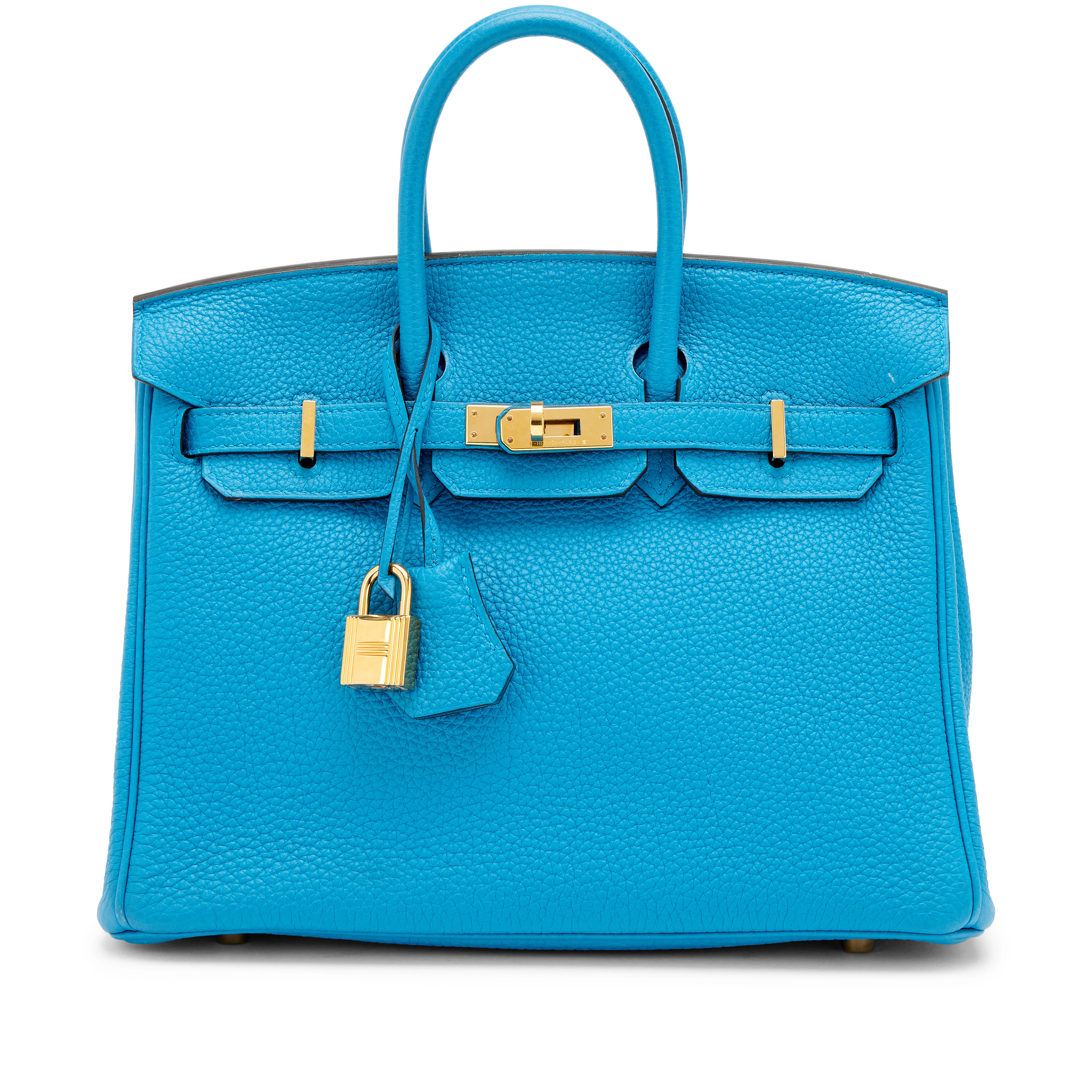 Bleu Izmir Togo Birkin 25 Gold Hardware, 2020