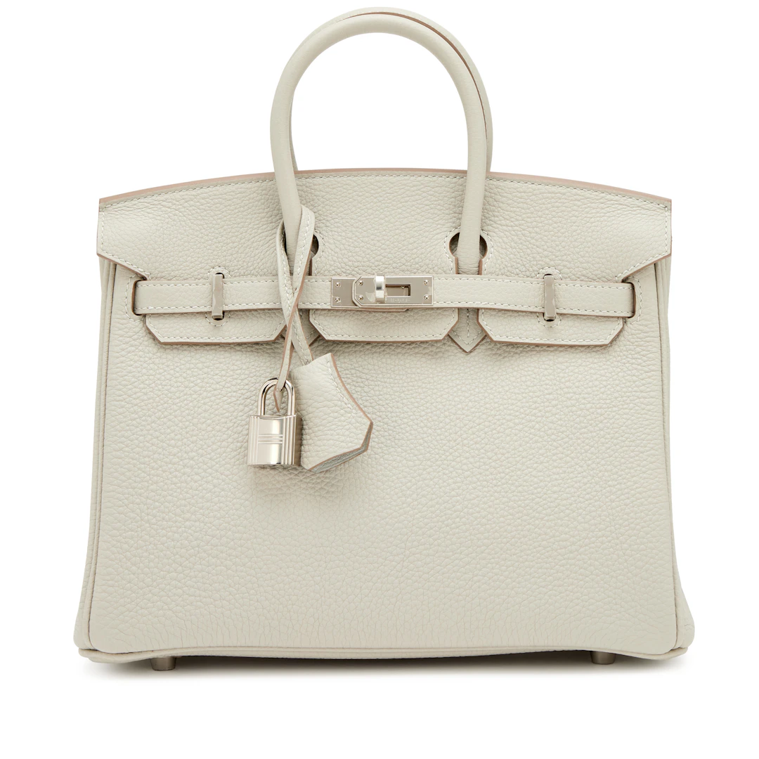 Gris Perle Togo Birkin 25 Palladium Hardware, 2022