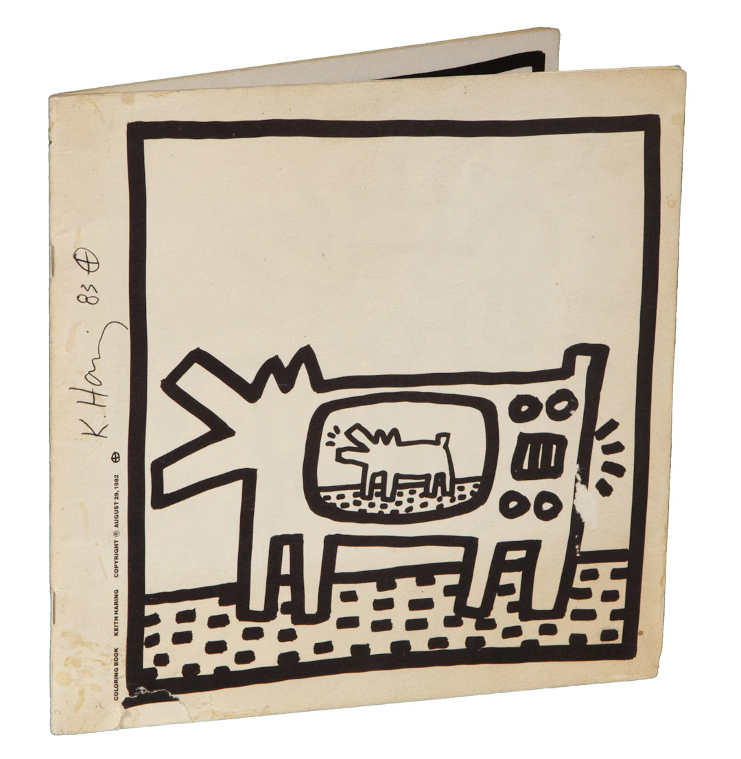Signed Coloring Book