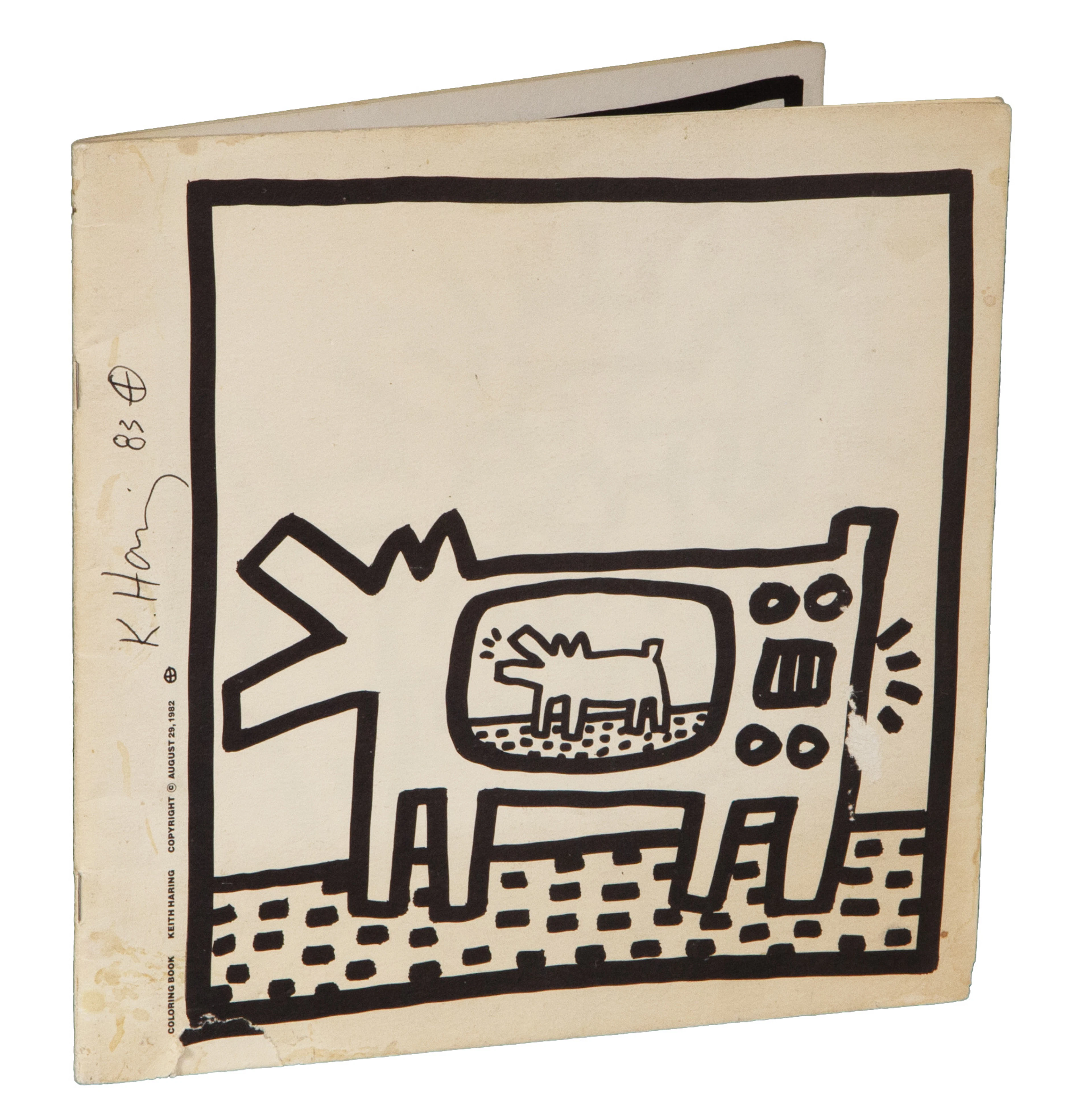 Signed Coloring Book
