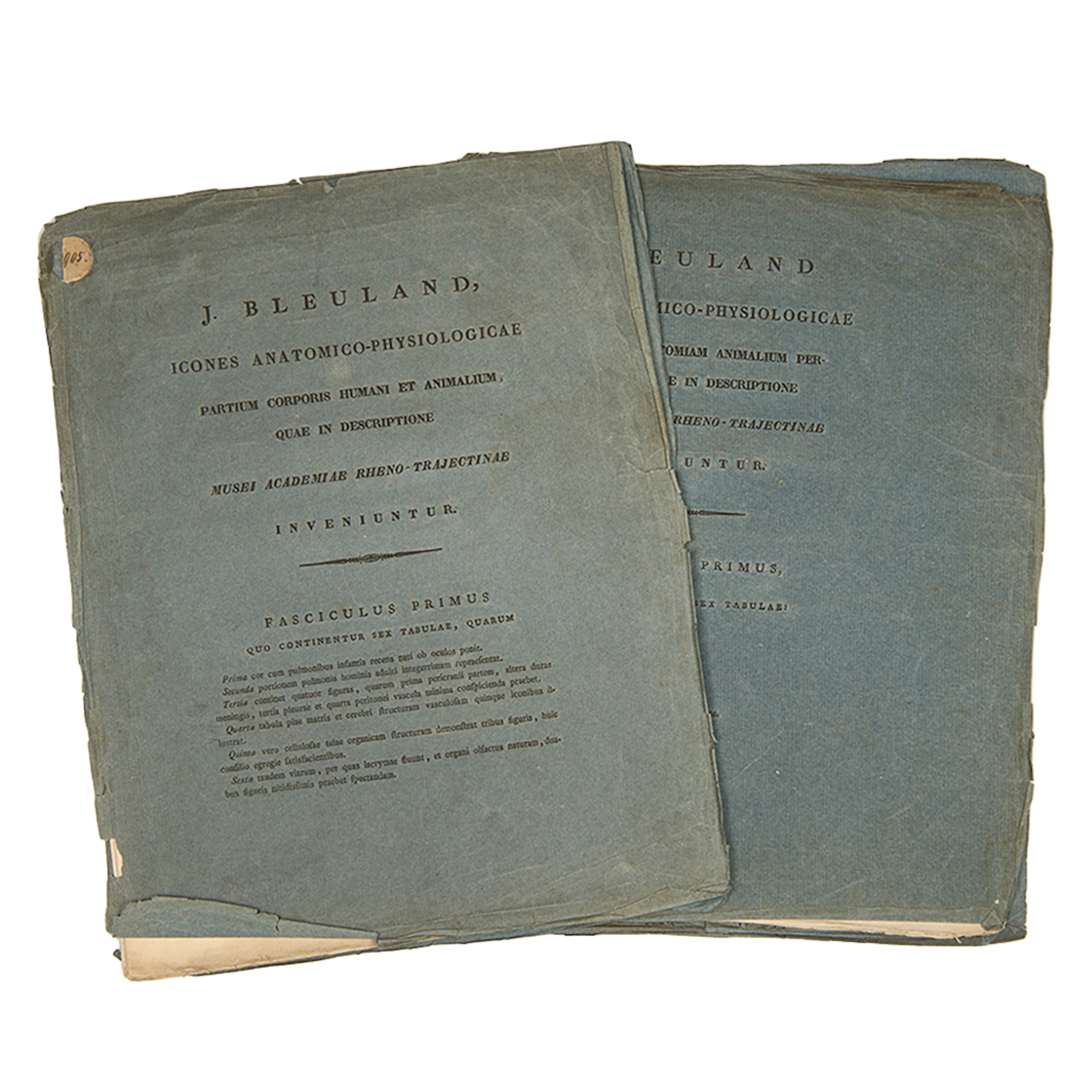 Icones Anatomico-Physiologicae Partium First Edition
