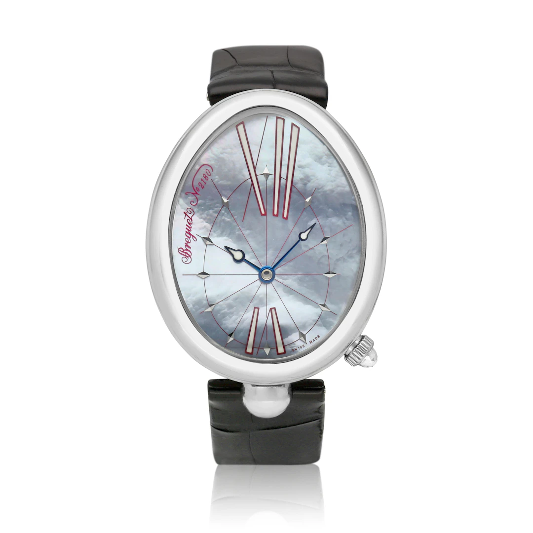 Reine De Naples (Reference 8967). A stainless steel automatic wristwatch