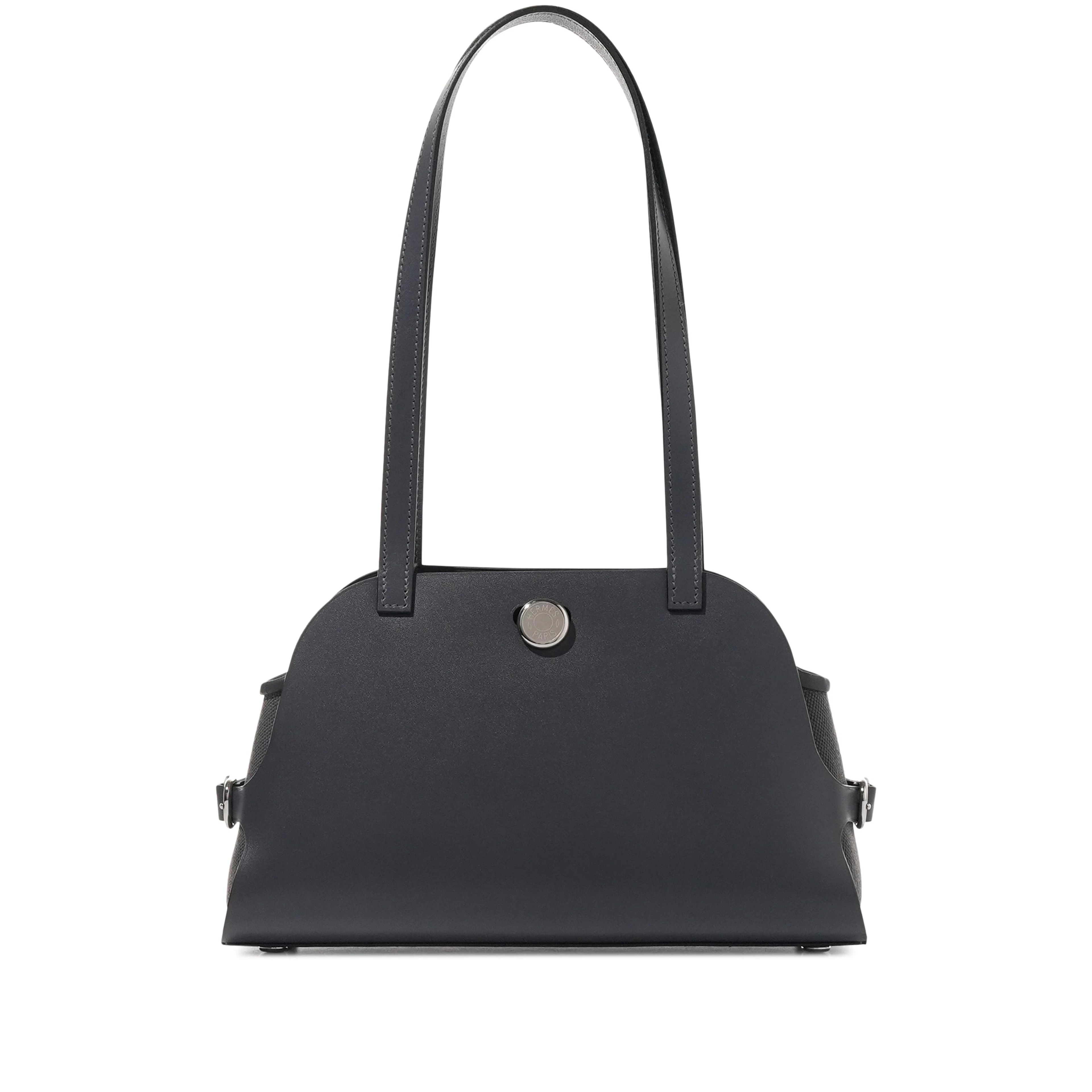 Ardoise Hunter, Swift and Canvas Tablier Sellier Bag Palladium Hardware,2025
