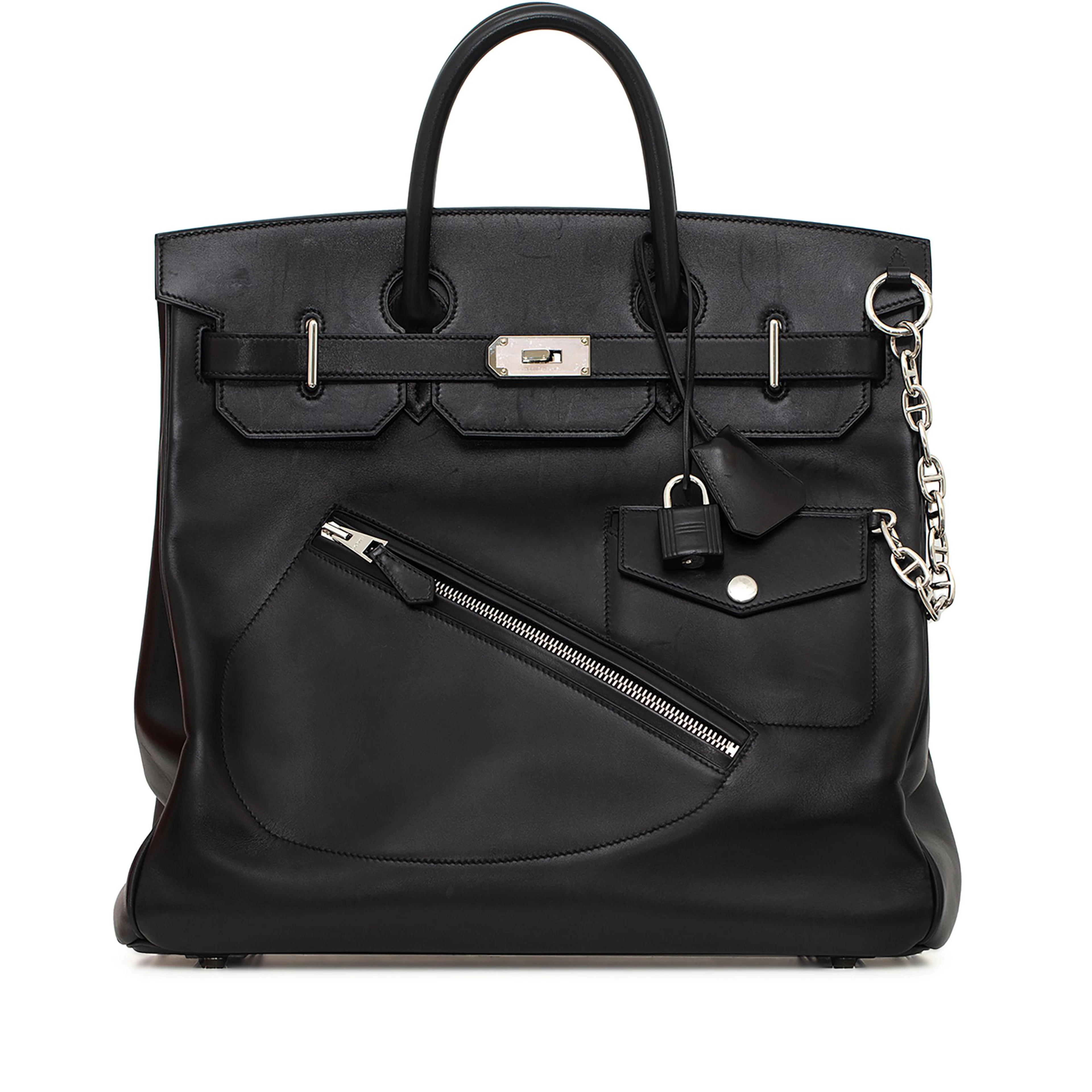 Limited Edition Black Evercalf Rock HAC Haut à Courroies 40 Palladium