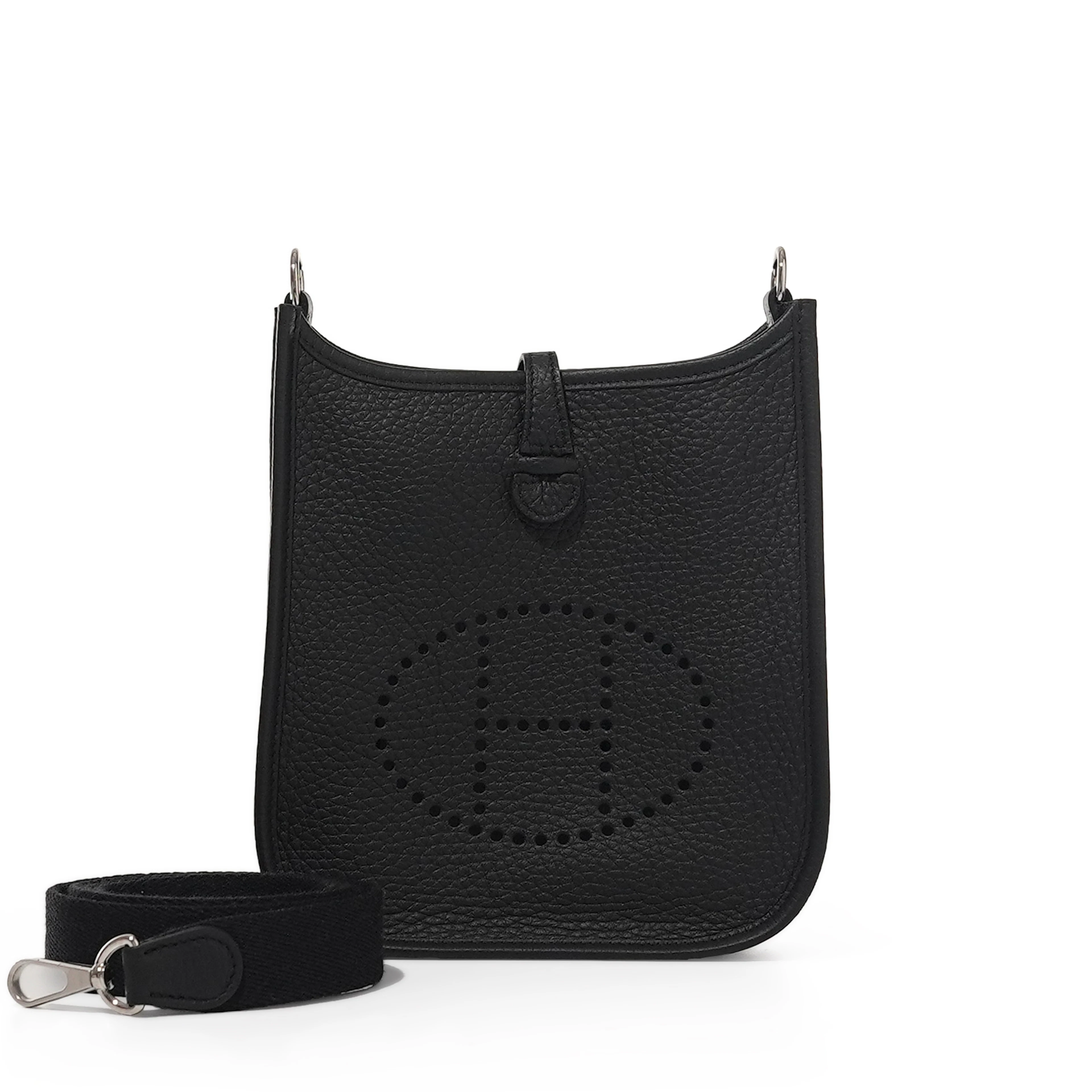 Black Clemence Mini Evelyne II TPM 16 Palladium Hardware, 2023