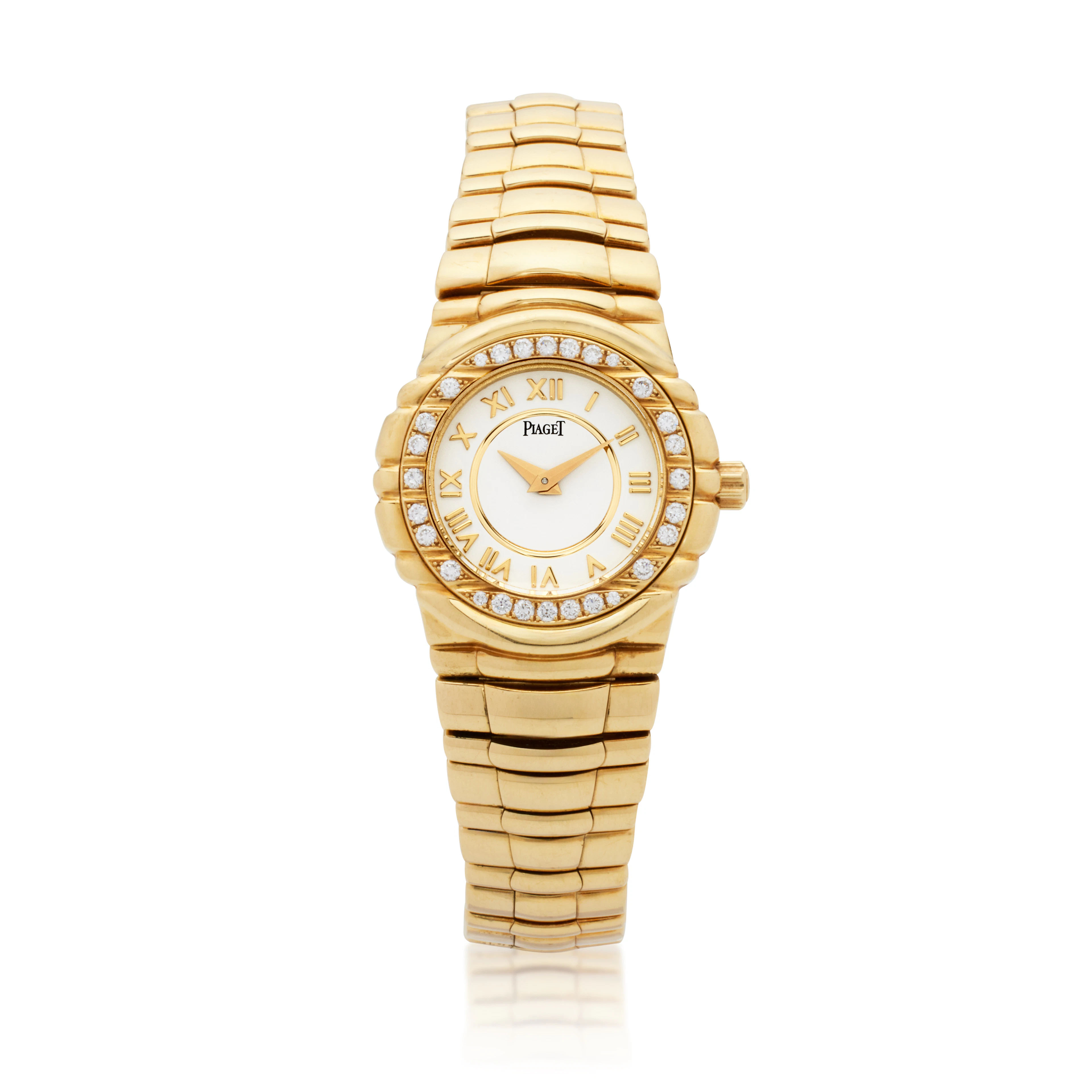 Piaget Tanagra (Reference 16033 M 401 D). A 25mm yellow gold diamond