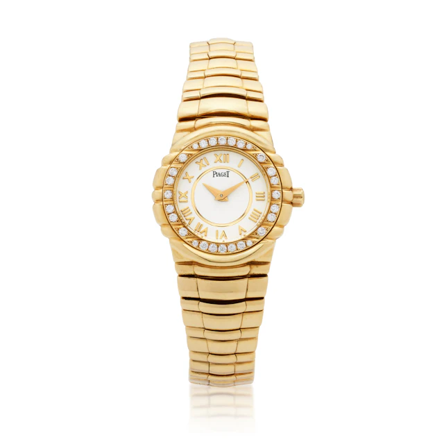 Piaget Tanagra (Reference 16033 M 401 D). A 25mm yellow gold diamond