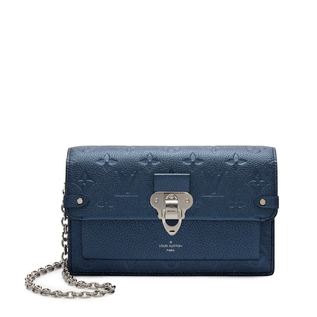 Platine Monogram Empreinte Vavin Chain Wallet Silver Hardware, 2021