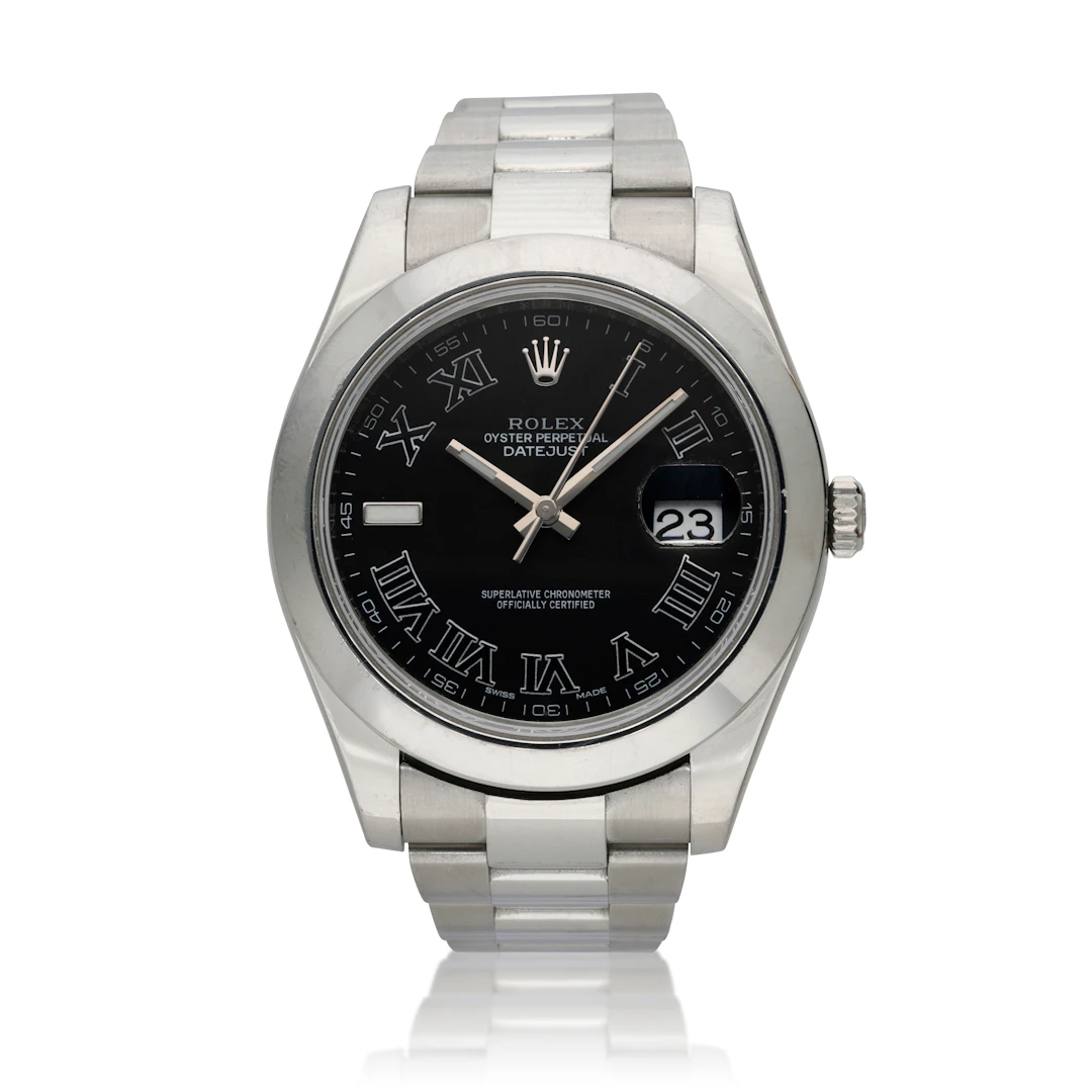 Datejust (Reference 116300). A 41mm stainless steel automatic wristwatch