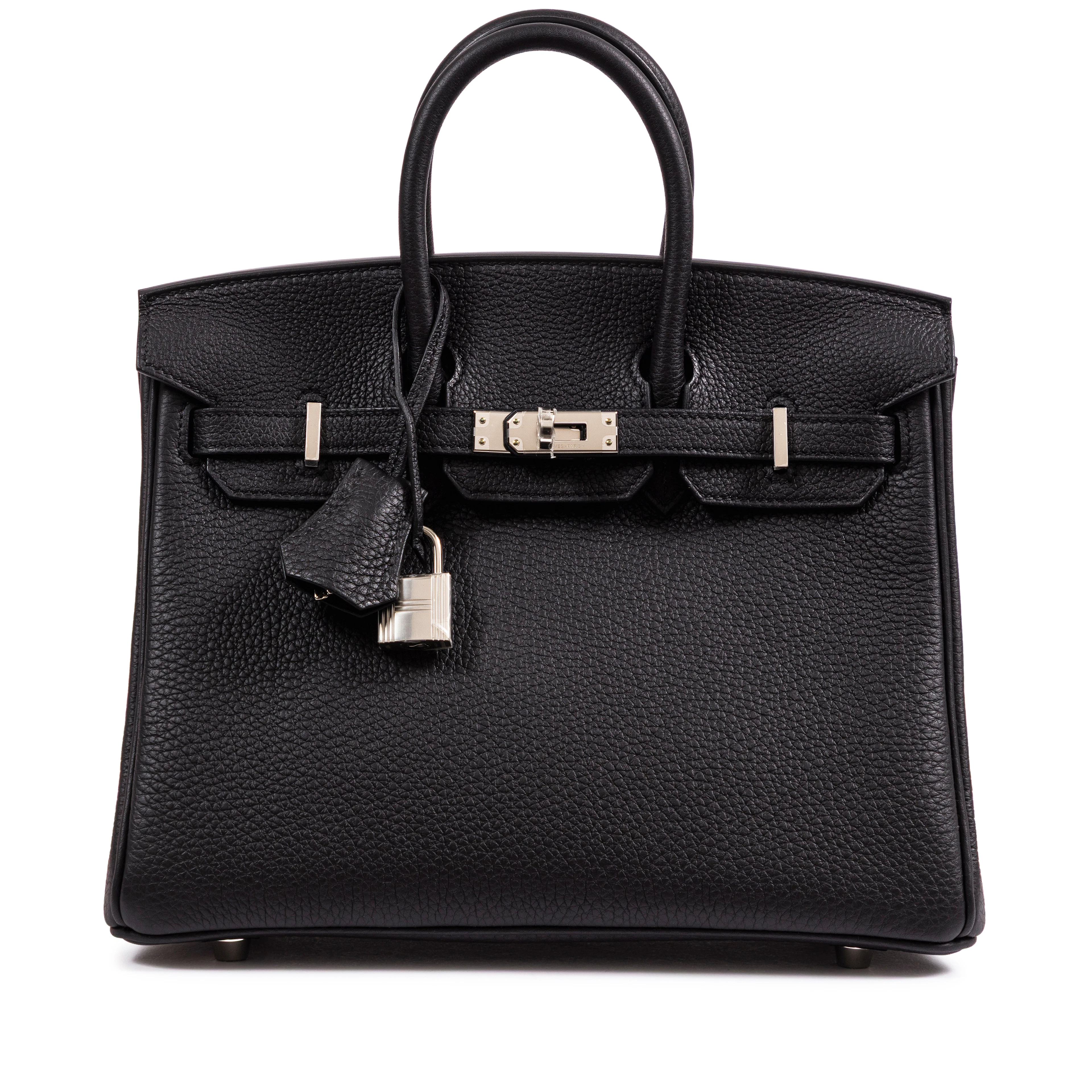 Black Togo Birkin 25 Palladium Hardware, 2025