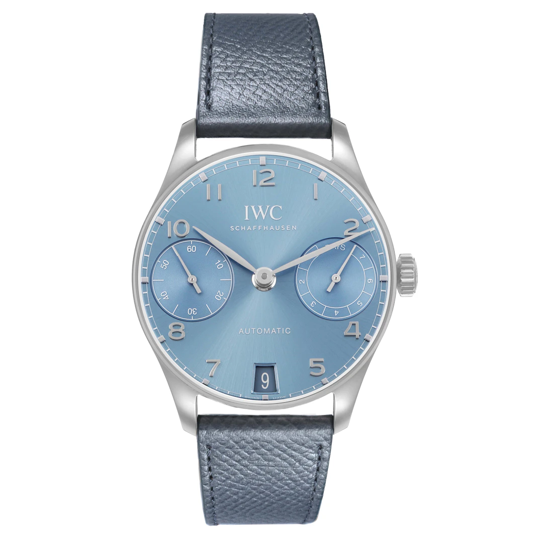 Portugieser (Reference IW501708). A 42.4 mm white gold automatic wristwatch