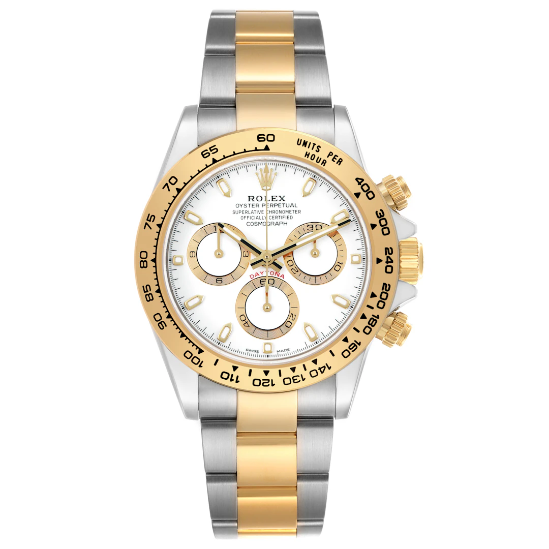 Cosmograph Daytona (Reference 116503). A 40mm stainless steel yellow