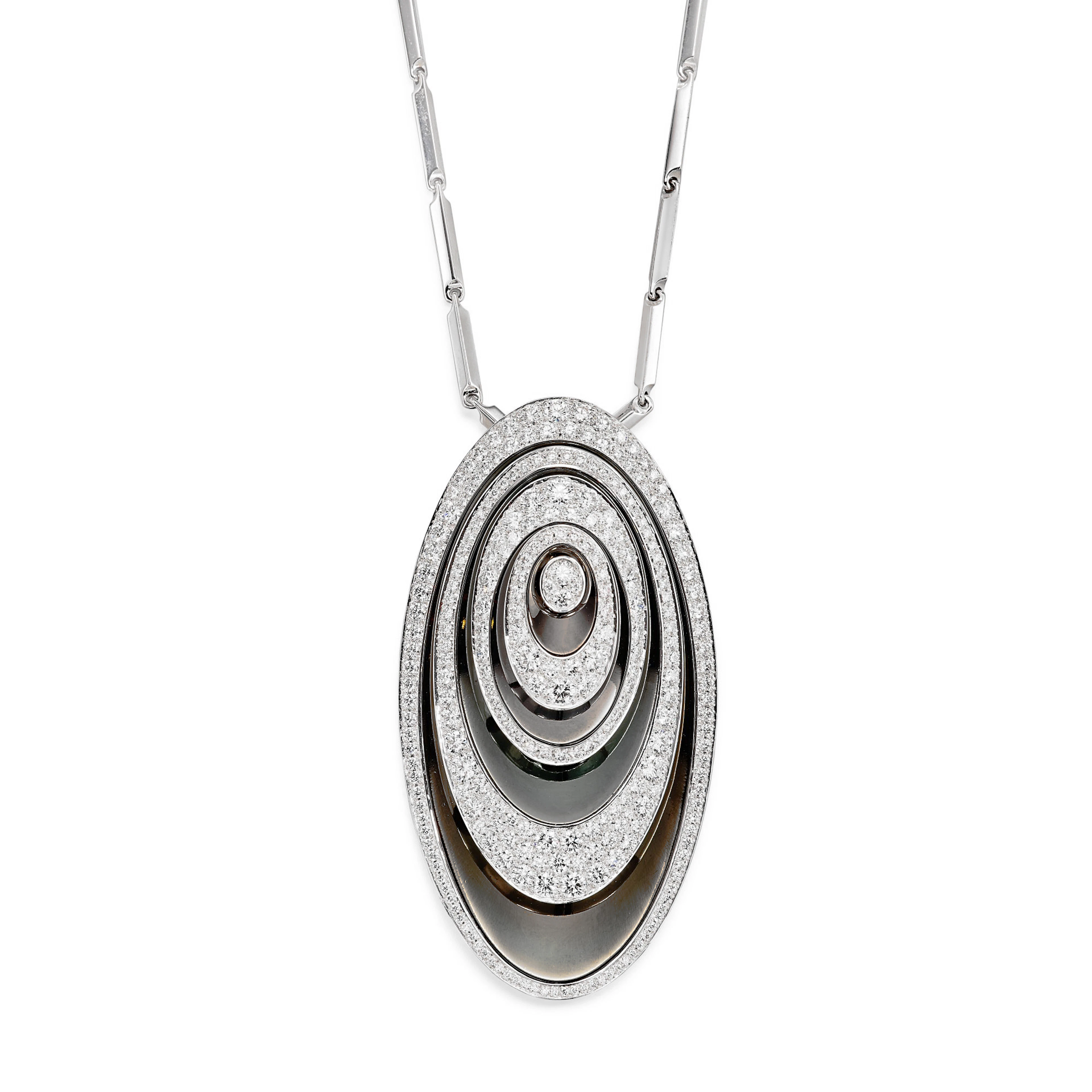 White Gold and Diamond Hypnose Necklace