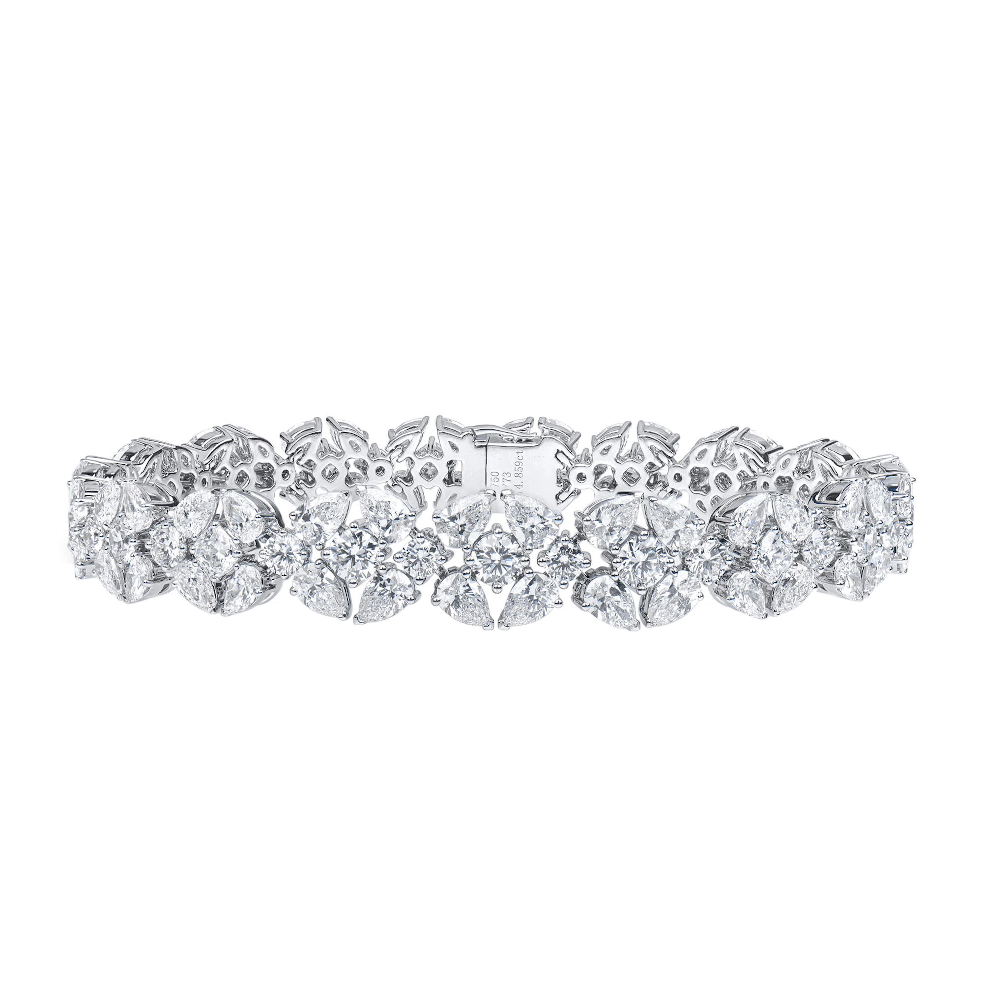 White Gold and Diamond Bracelet