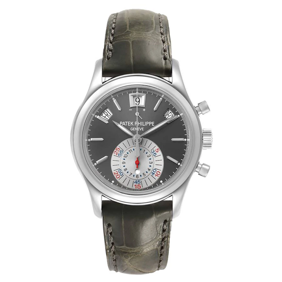 Complications (Reference 5960P-001). A 40mm platinum automatic wristwatch
