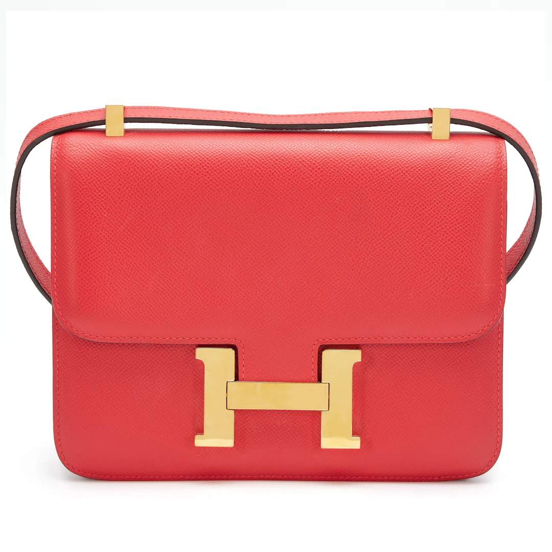 Rouge de Coeur Epsom Constance 23 Gold Hardware, 2017