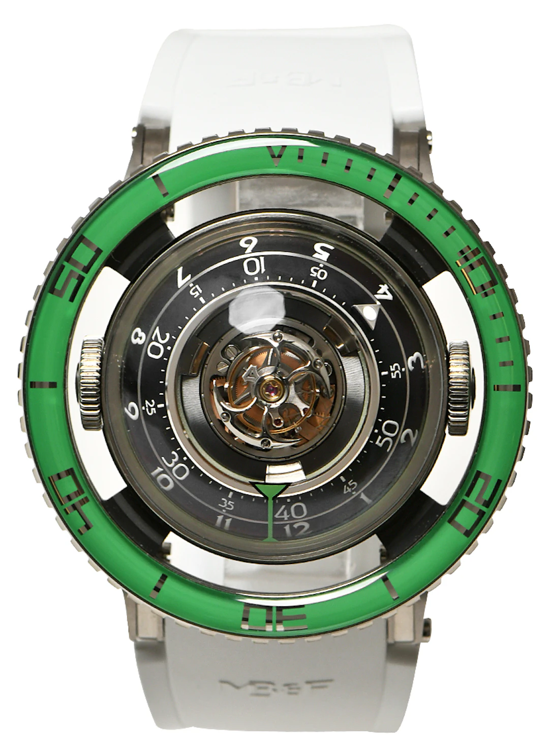 Horological Machine N°7 'Aquapod' (Reference 70.TGL.B). A 50mm titanium