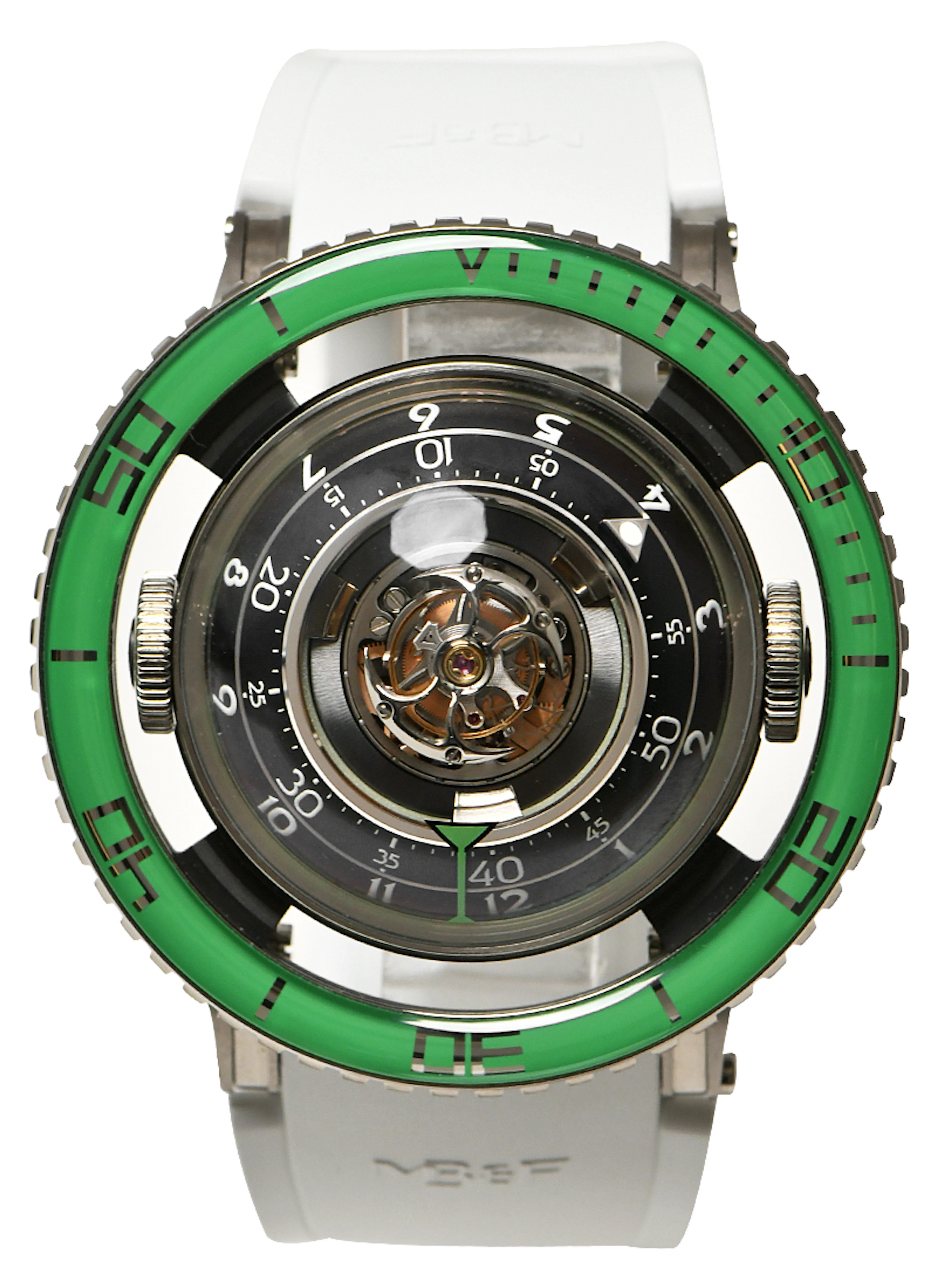 Horological Machine N°7 'Aquapod' (Reference 70.TGL.B). A 50mm titanium