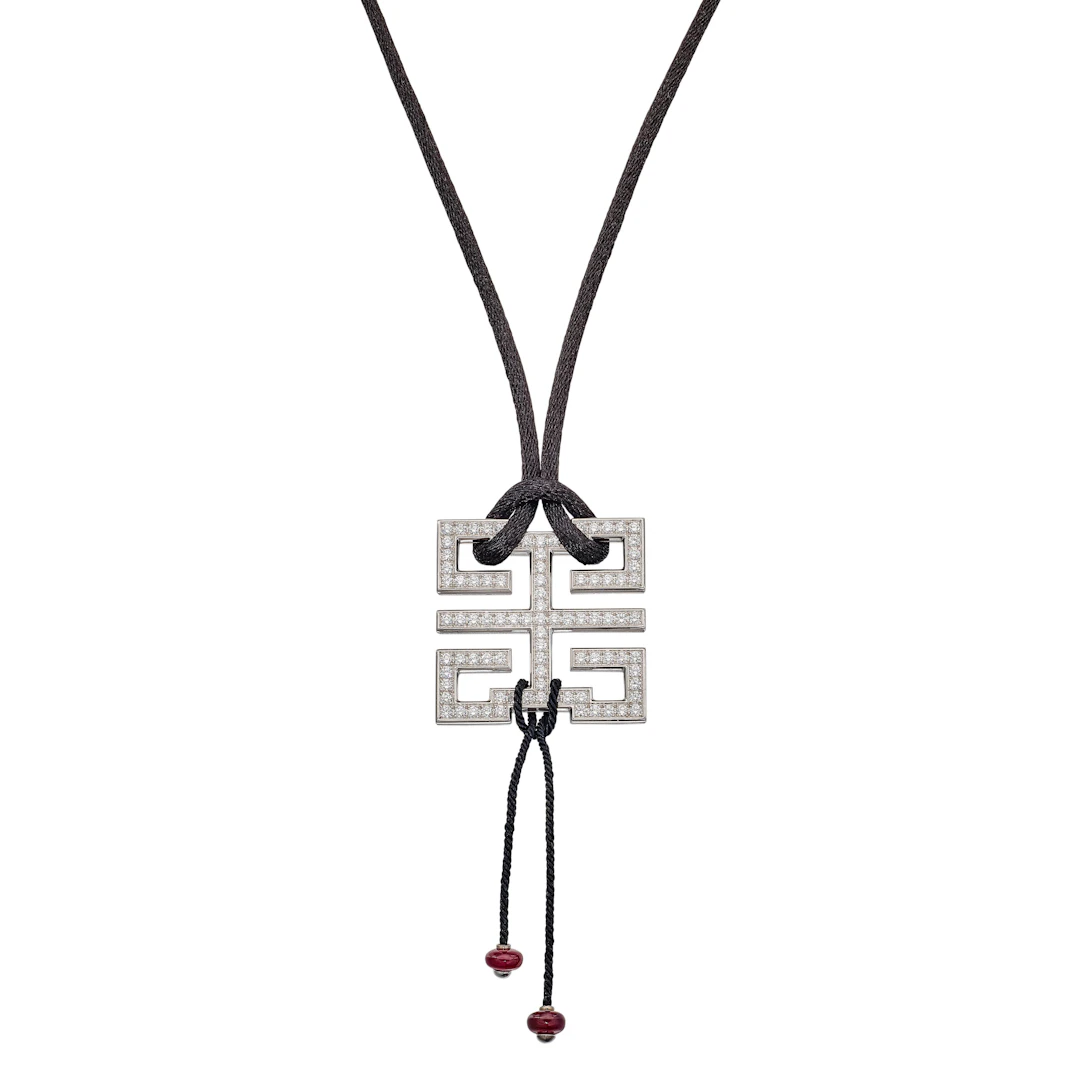 Gold, Diamond and Ruby ‘Le Baiser Du Dragon’ Pendent Necklace