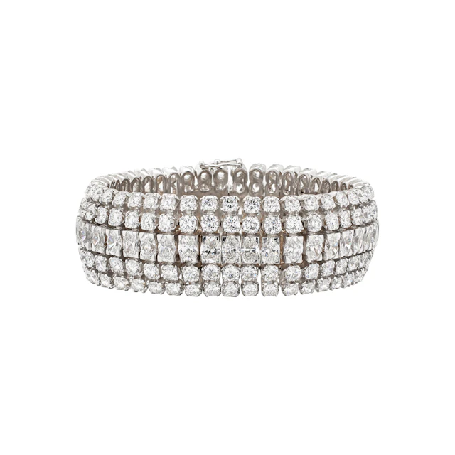White Gold and Diamond Bracelet