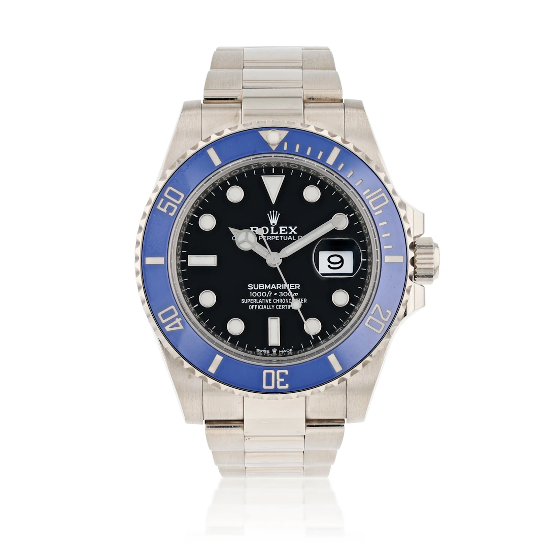 Submariner, reference 126619LB | white gold wristwatch with date and