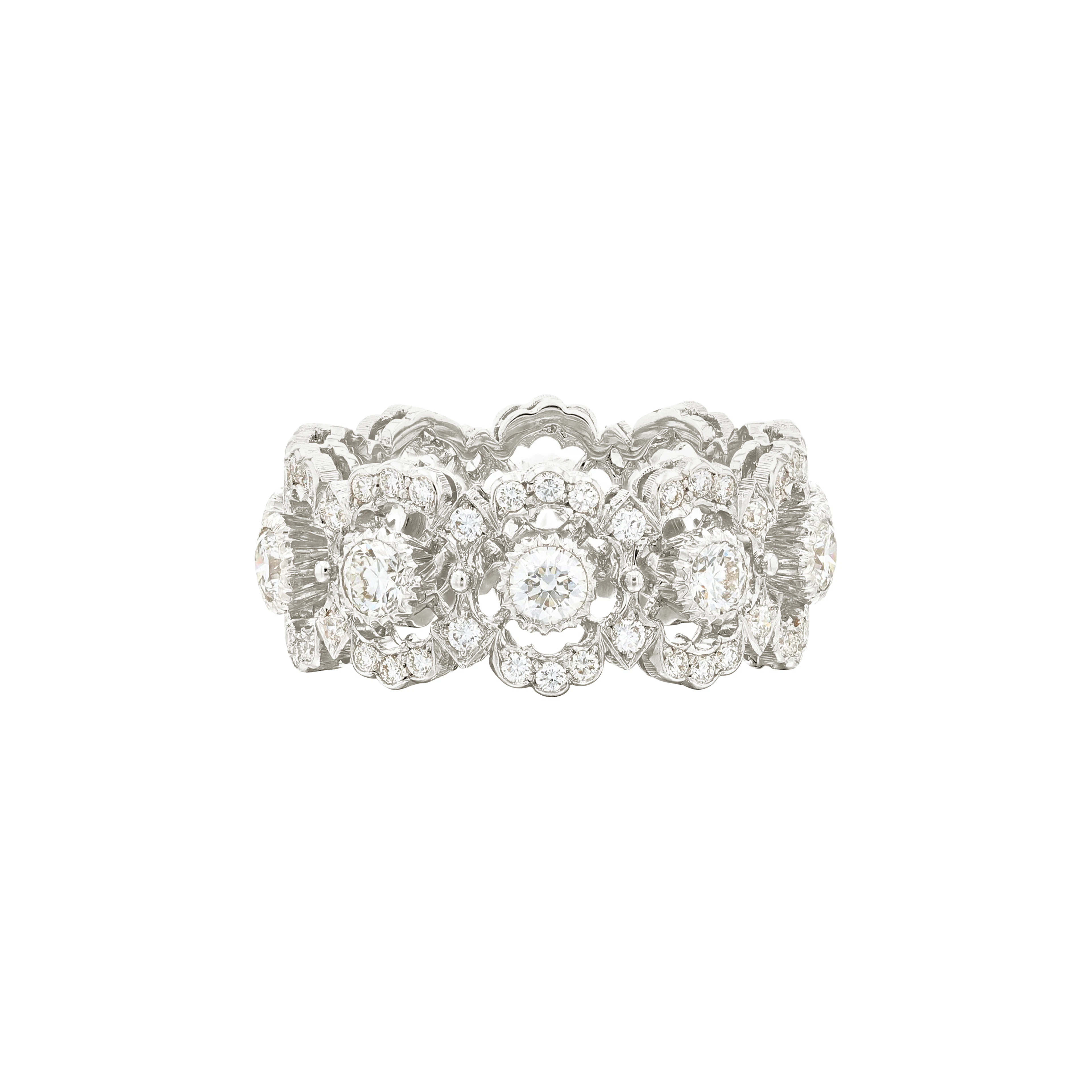 Bague or et diamants, "Ghirlanda Eternelle" | Gold and diamond ring