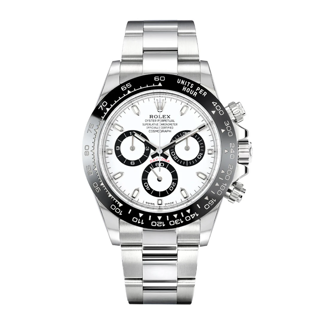 Cosmograph Daytona 'Panda' (Reference 116500LN). A 40mm unworn stainless