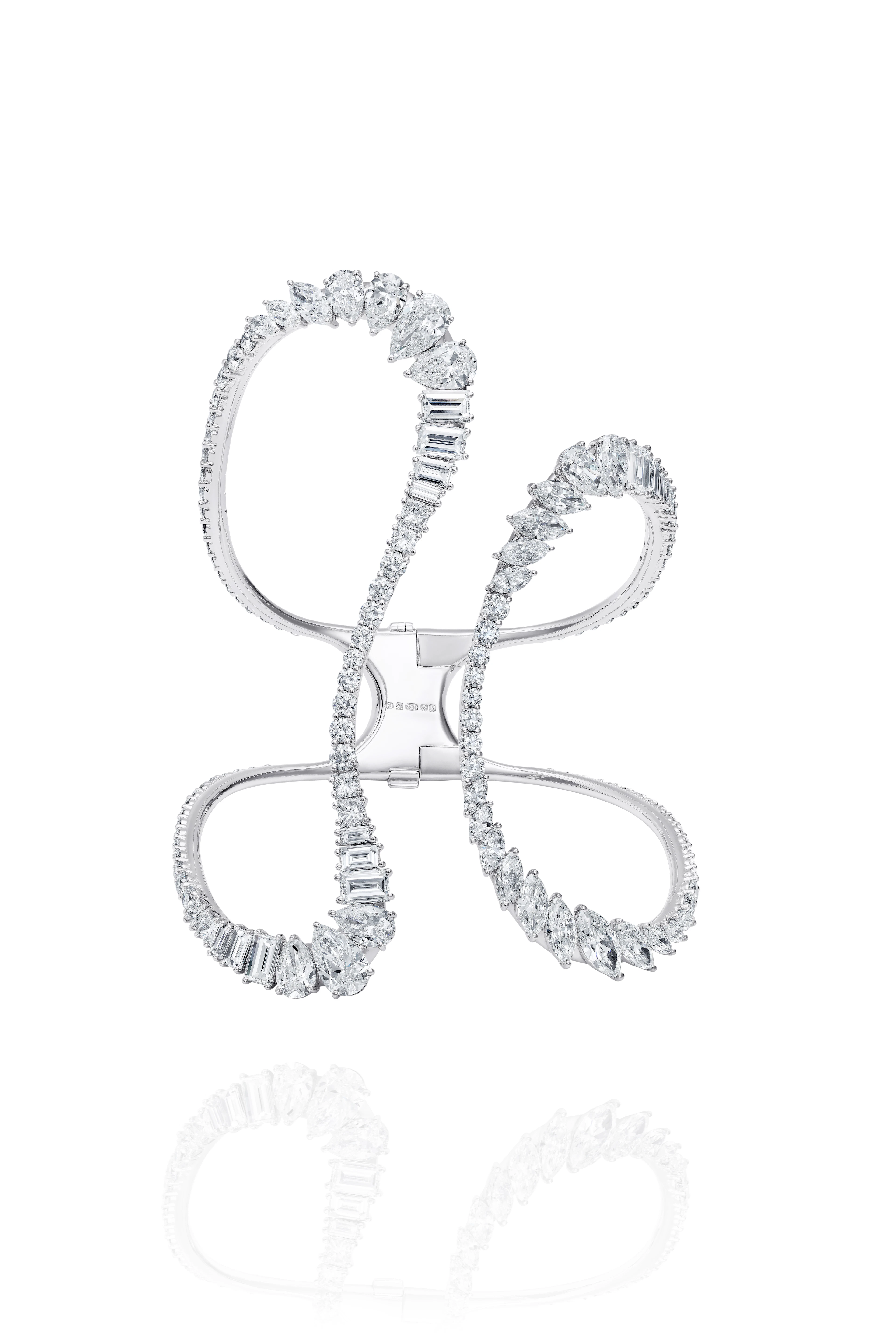 High Collection | High Stream Open Bracelet