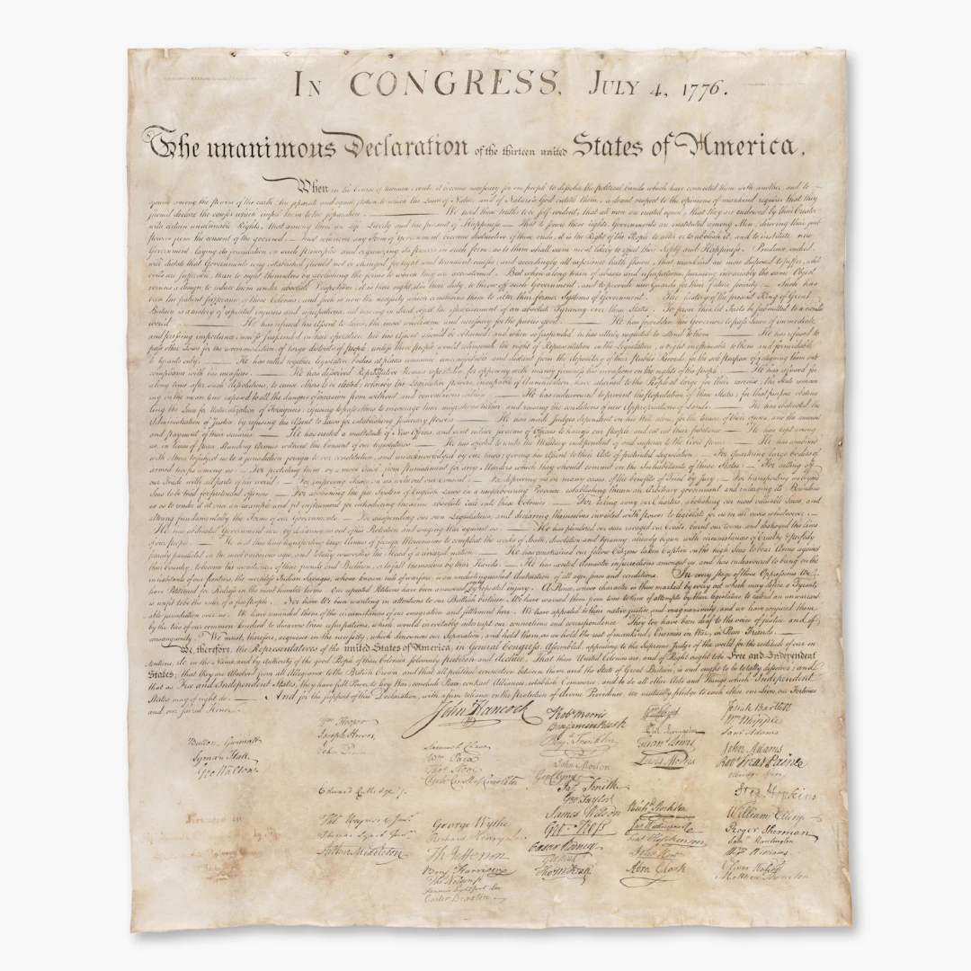 The Declaration of Independence: The Celebrated William J. Stone Facsimile