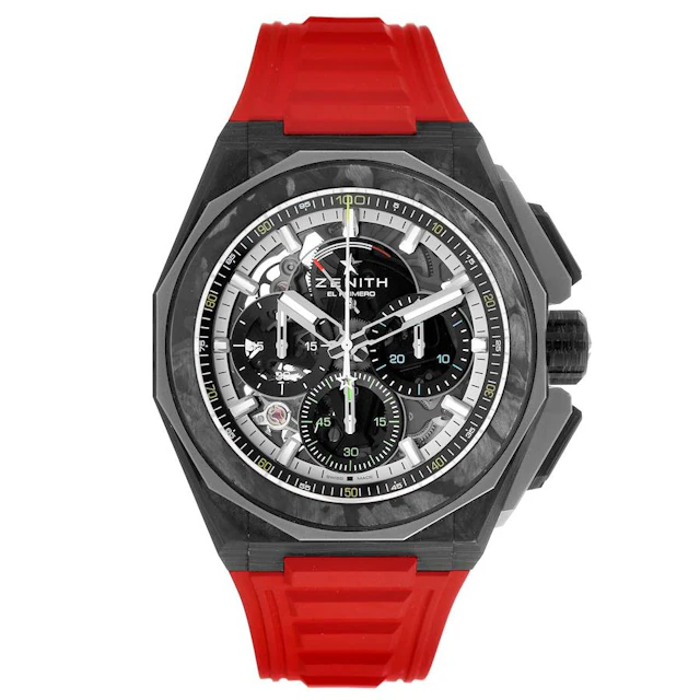 El Primero Defy Extreme (Reference 10.9100.9004). A 45mm black carbon