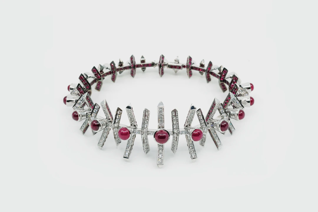 Fish Ruby Bracelet
