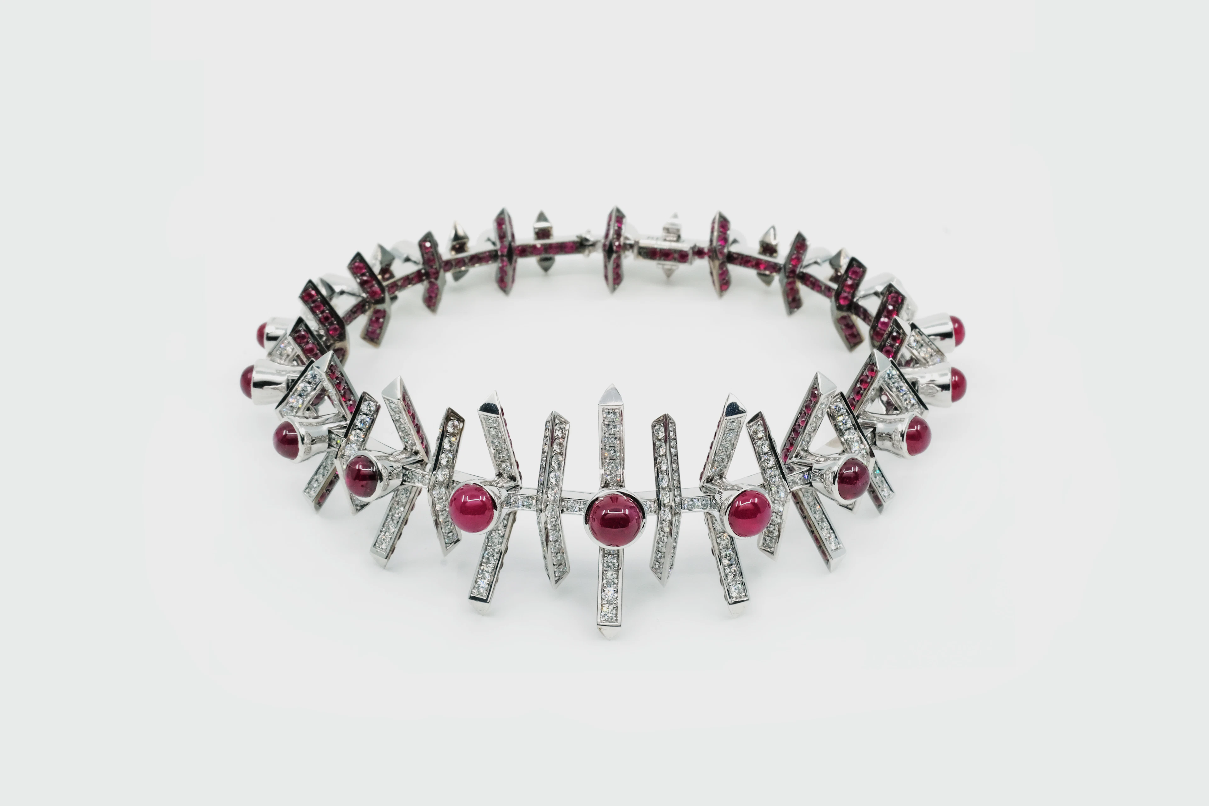 Fish Ruby Bracelet