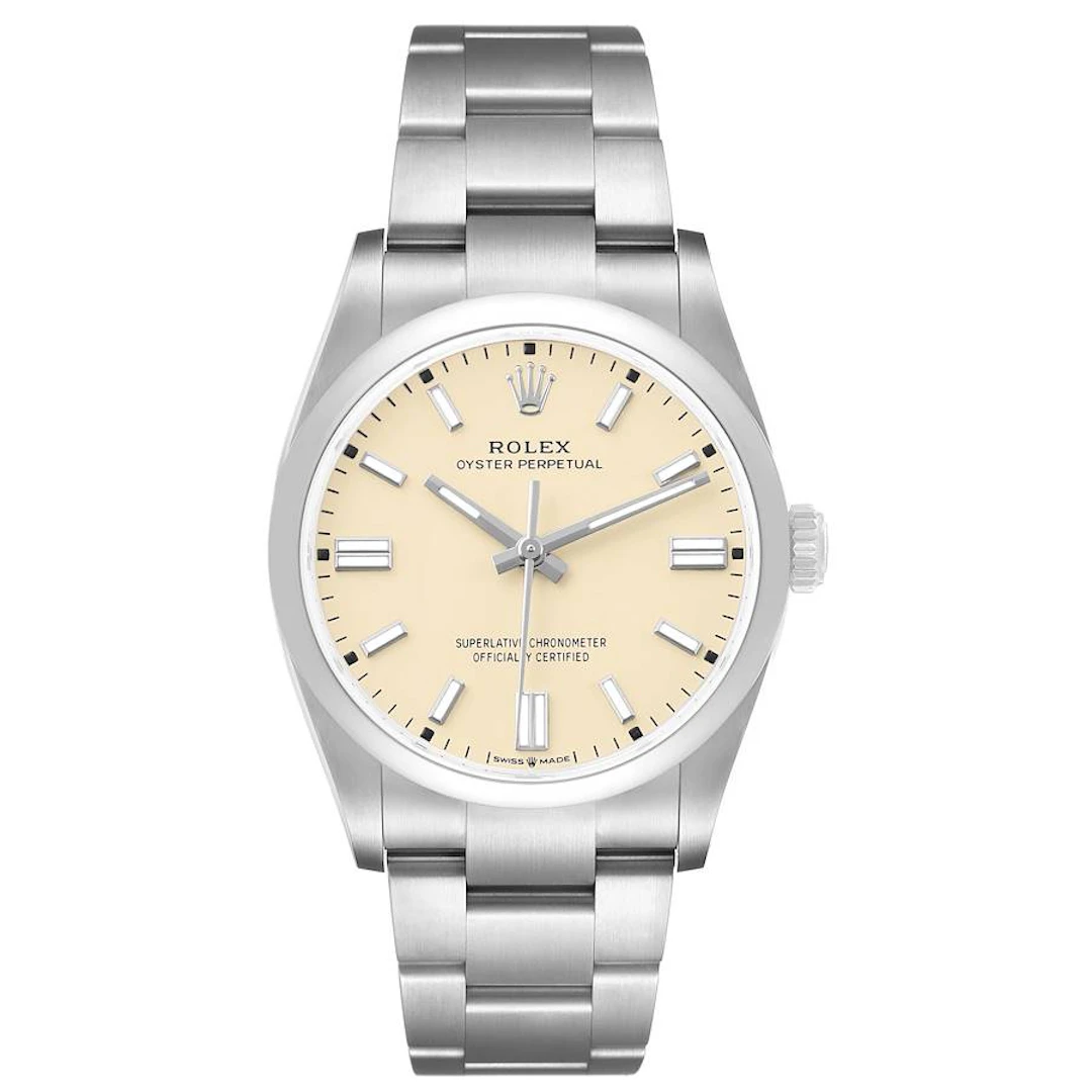 Oyster Perpetual (Reference 126000). A 36mm unworn stainless steel
