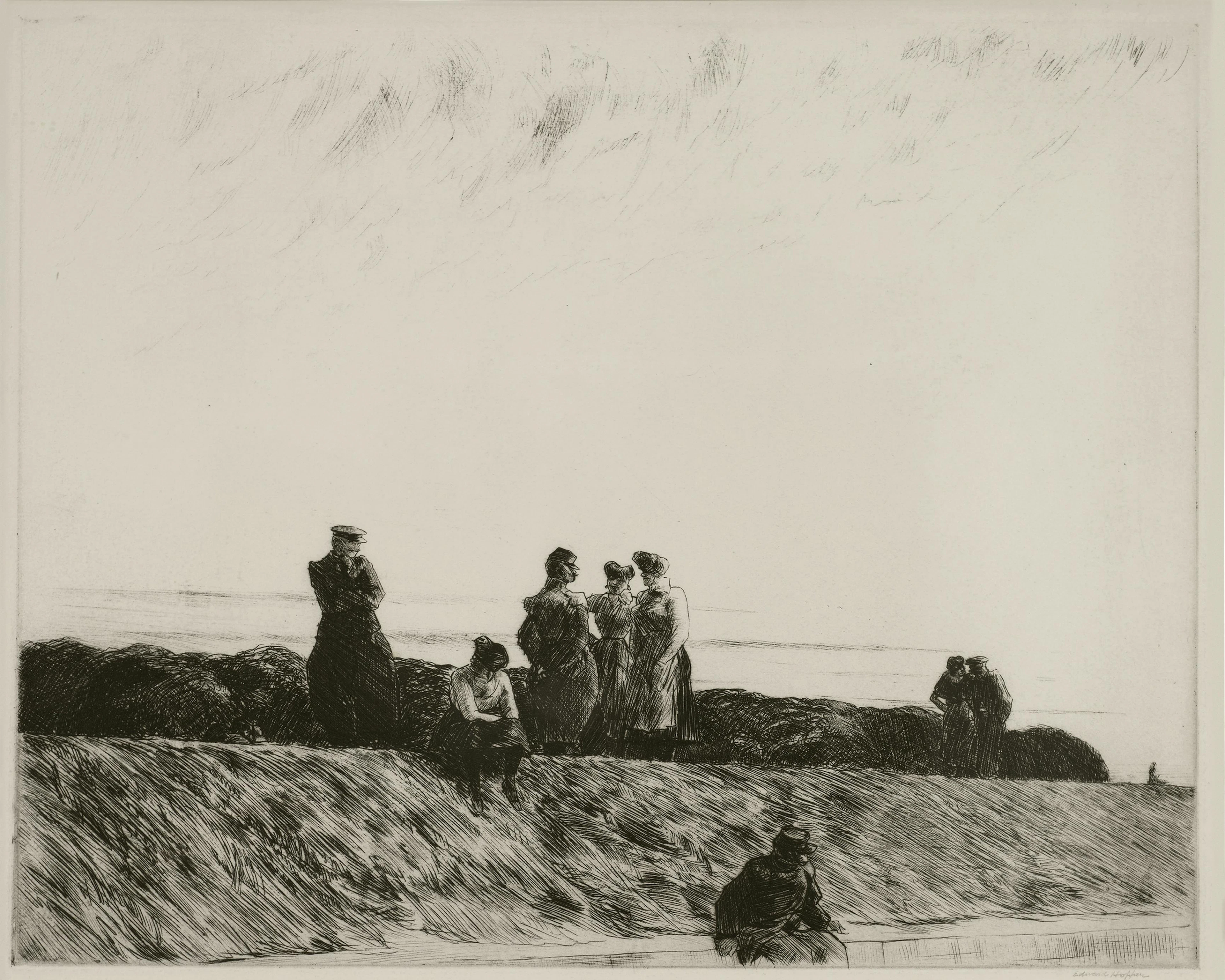Aux Fortifications (Zigrosser 2; Levin 89)