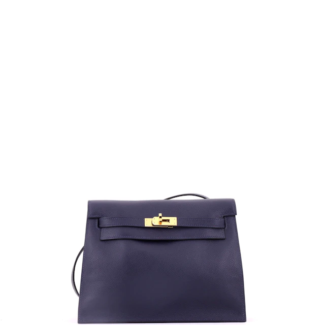 Bleu Nuit Evercolor Kelly Danse II Gold Hardware, 2020